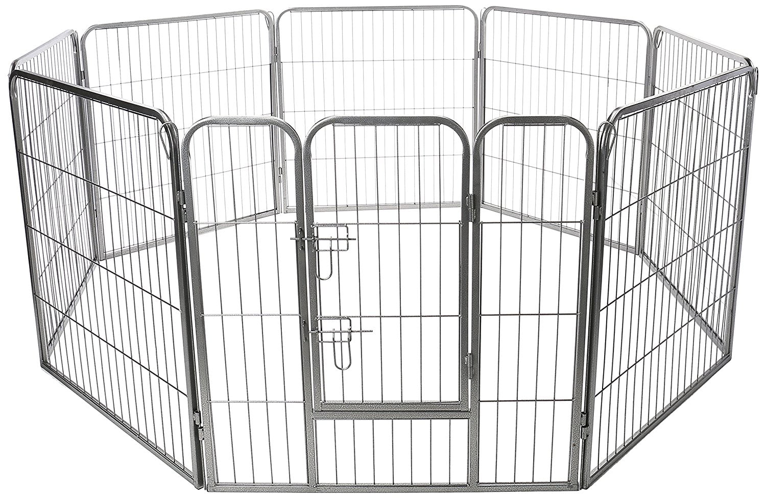 Paws and Pals Large Hammigrid Wire Folding 8-Panel Pop-Up Kennel， 2015 Design