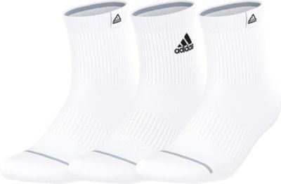 adidas Men's Cushioned Sport 3.0 3-Pack High Quarter Socks