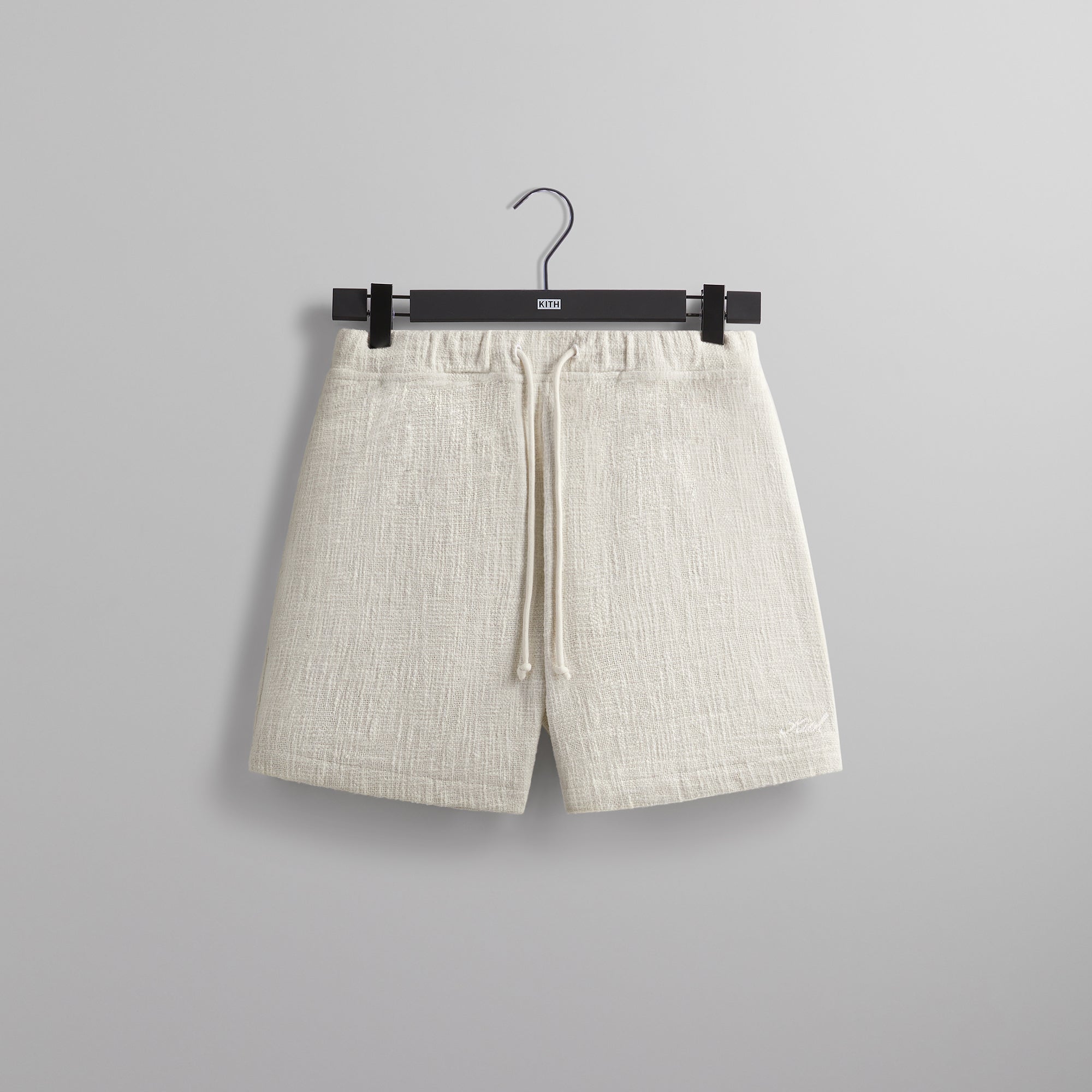 Kith Textured Cotton Active Short - Sandrift