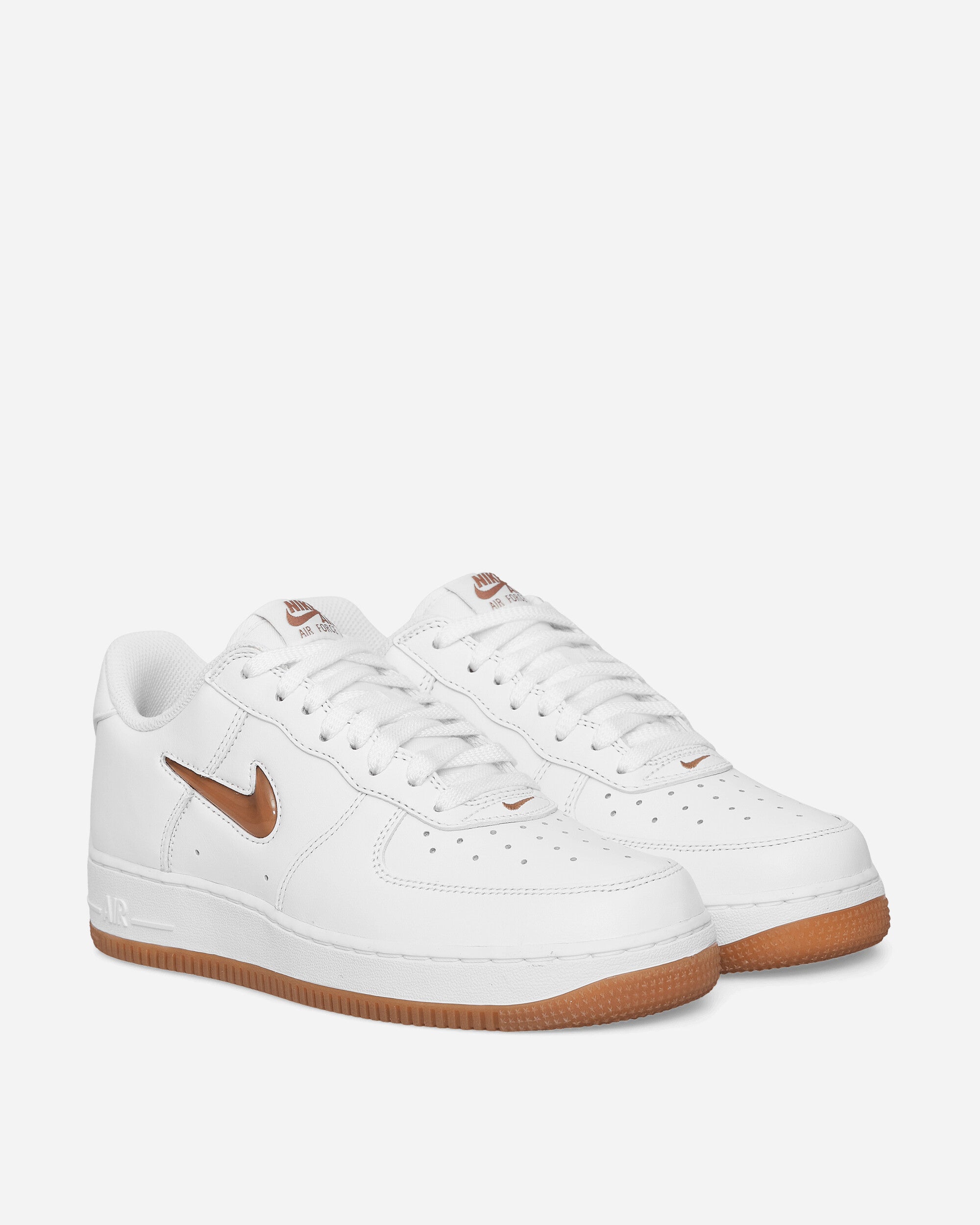 Air Force 1 Low Retro Sneaker White / Gum Med Brown