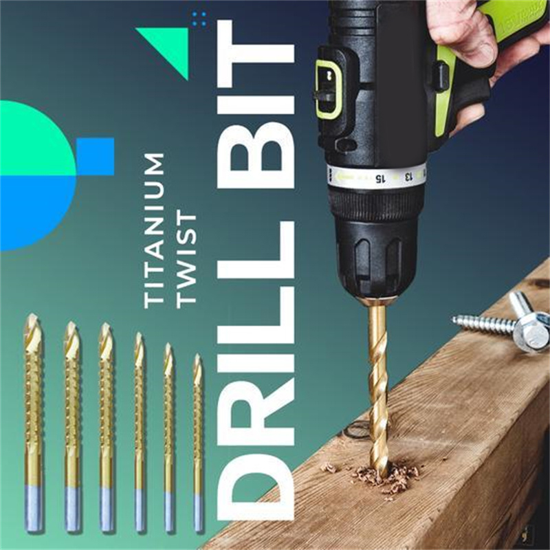 (🔥Hot Sale-48% OFF) -Twist Drill Bit Set Power Tool Accessories(6 Pcs/SET )BUY 3 SAVE 10% OFF 🔥🔥