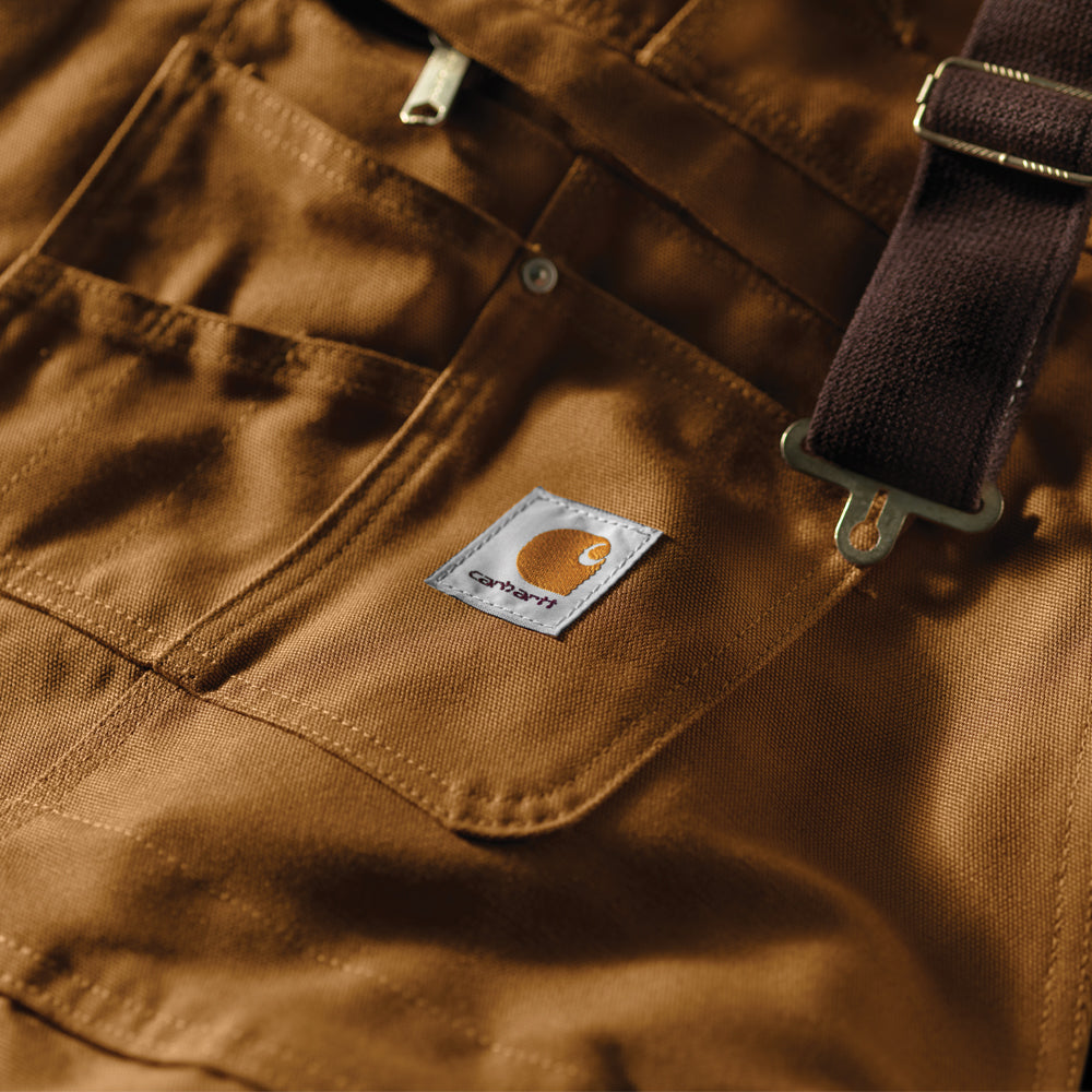 Carhartt Men's Duck Bib Overall_Carhartt Brown