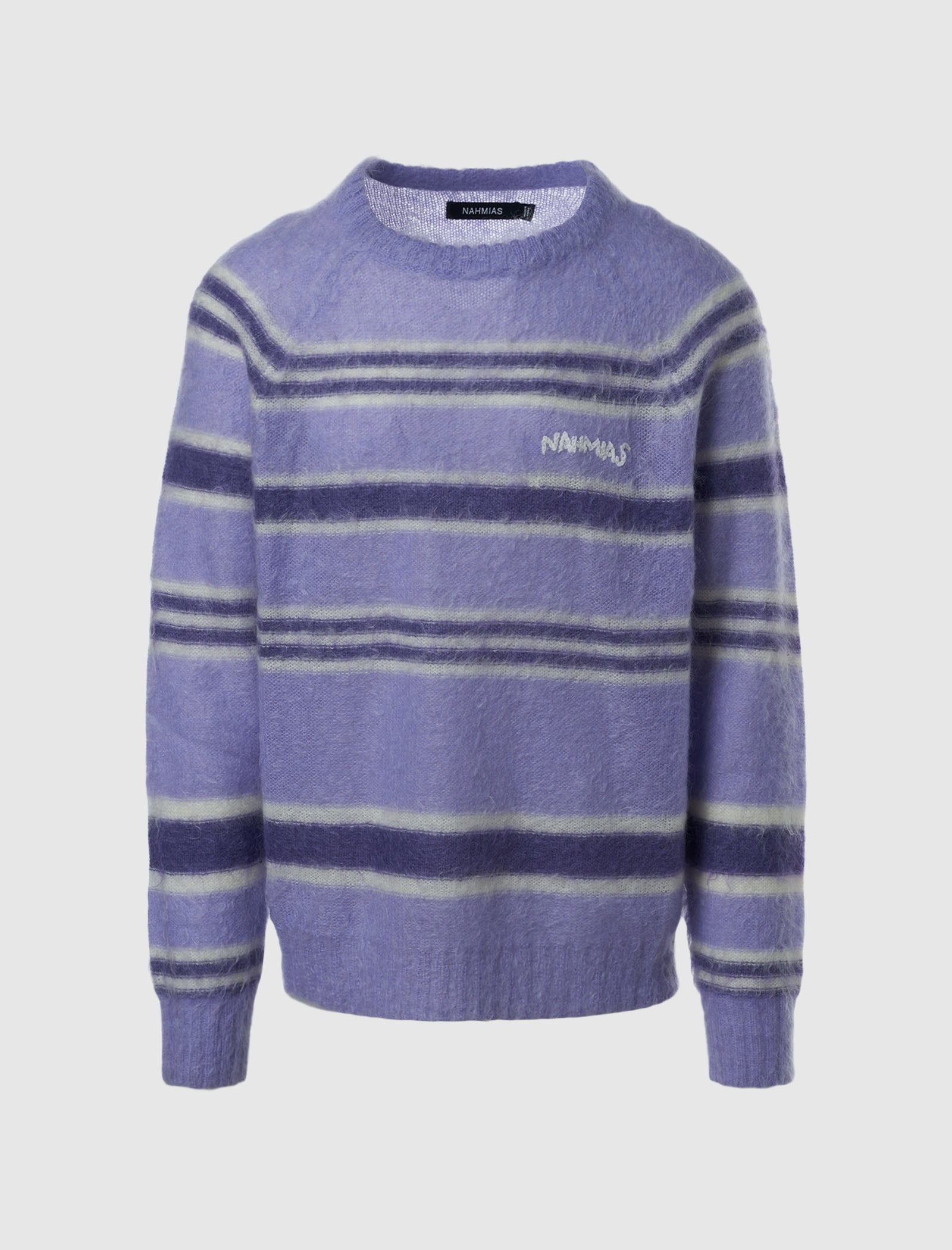 STRIPED KNIT CREWNECK