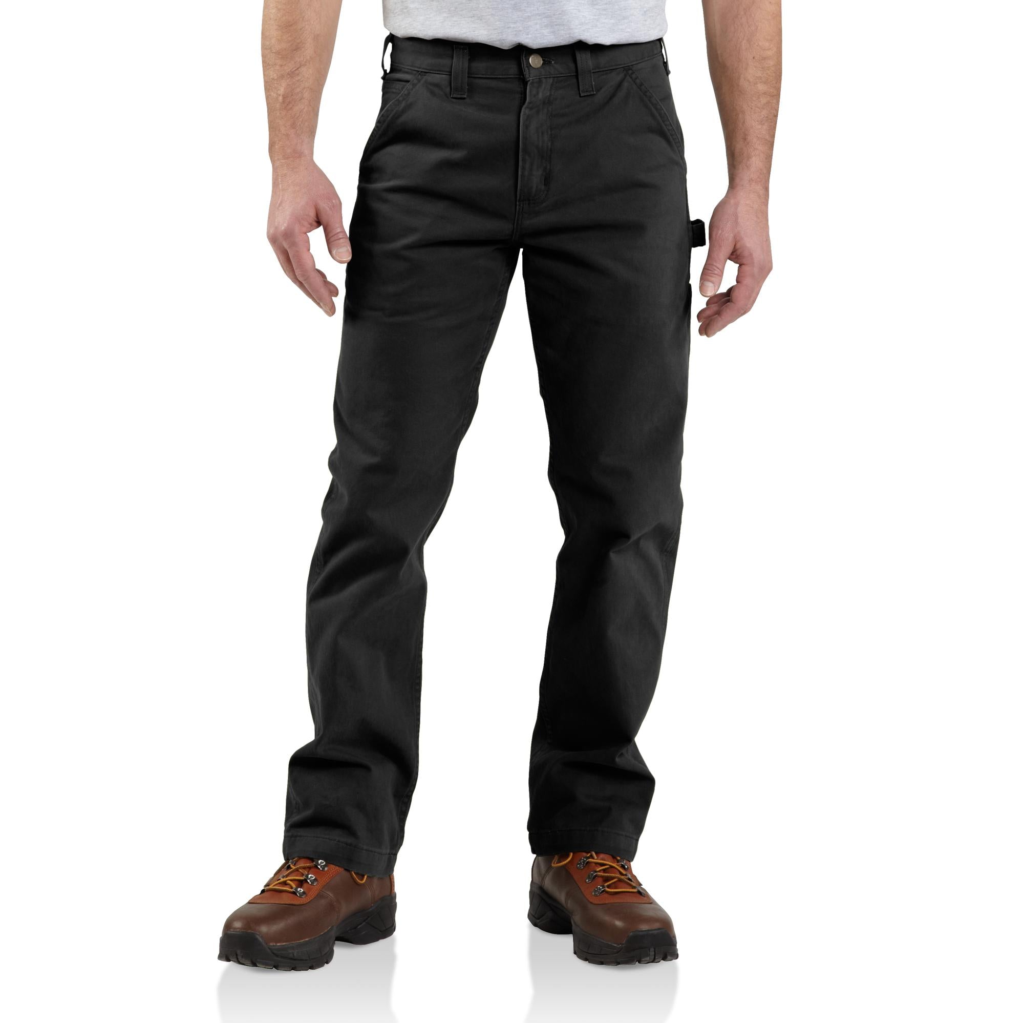 Carhartt Washed Twill Dungaree_Black