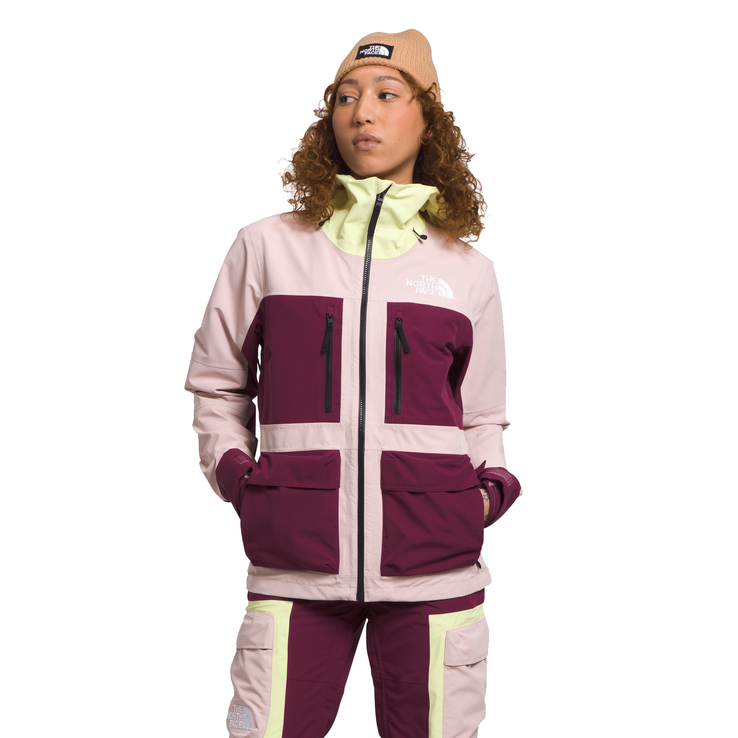 The North Face Women's Dragline Jacket 2024 Pink Moss/Boysenberry