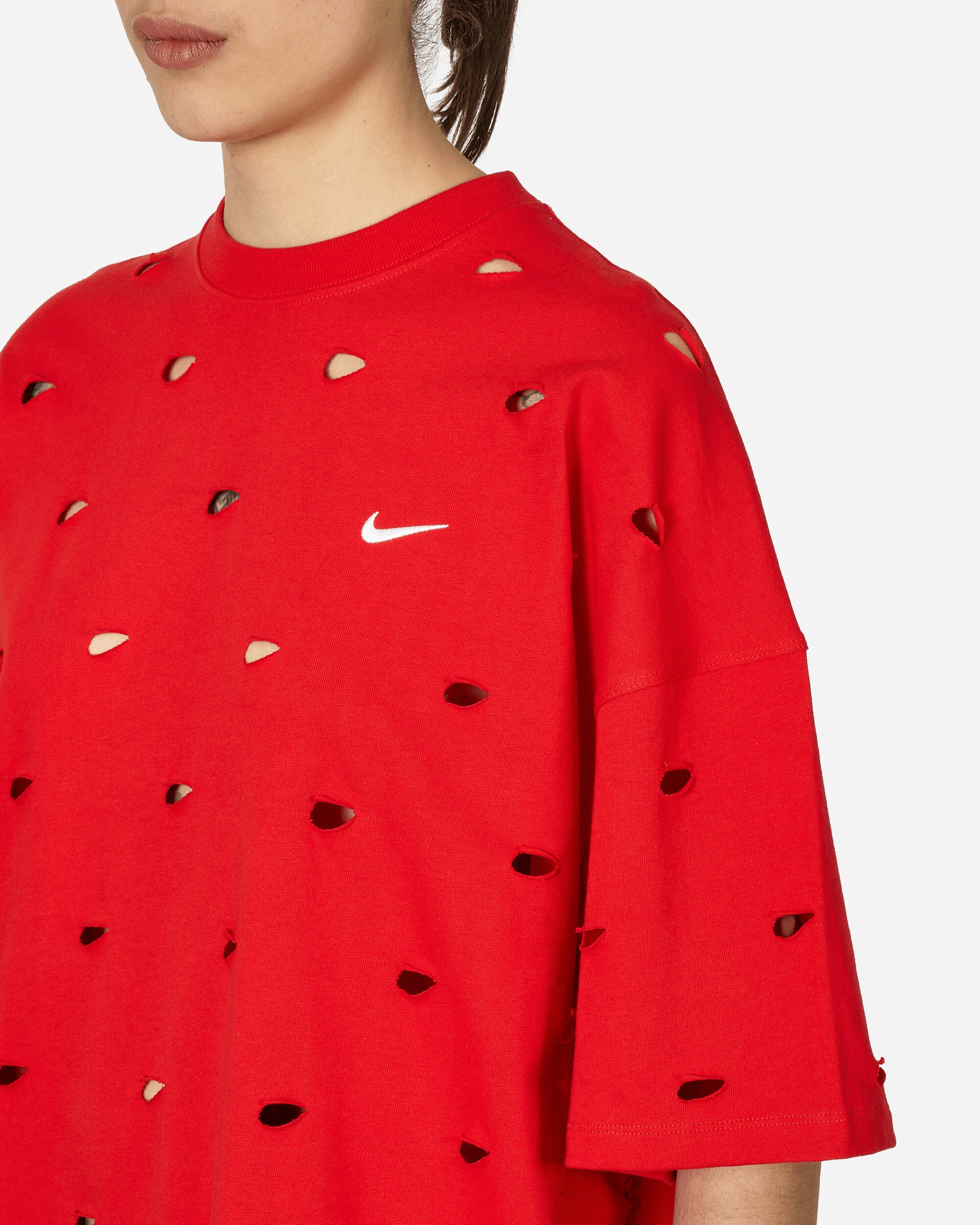 JACQUEMUS Swoosh T-Shirt University Red