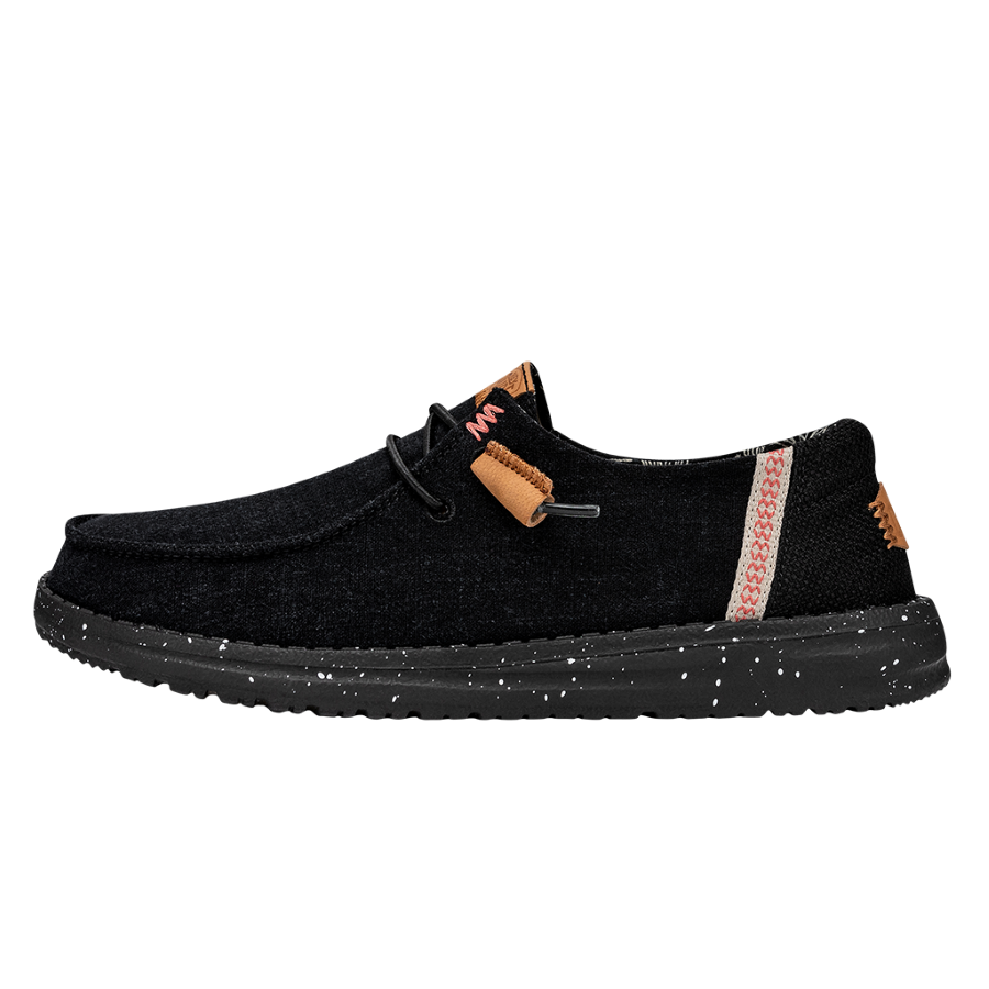 Wendy Washed Canvas - Black