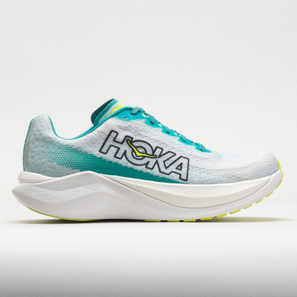 HOKA Mach X Women's White/Blue Glass