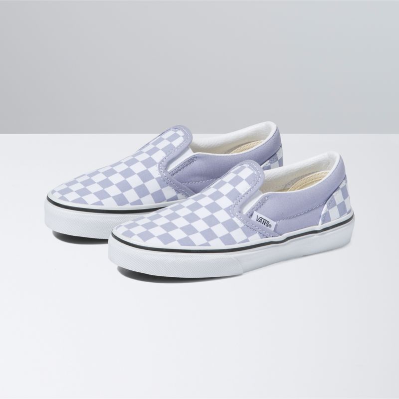 Kids Checkerboard Classic Slip-On