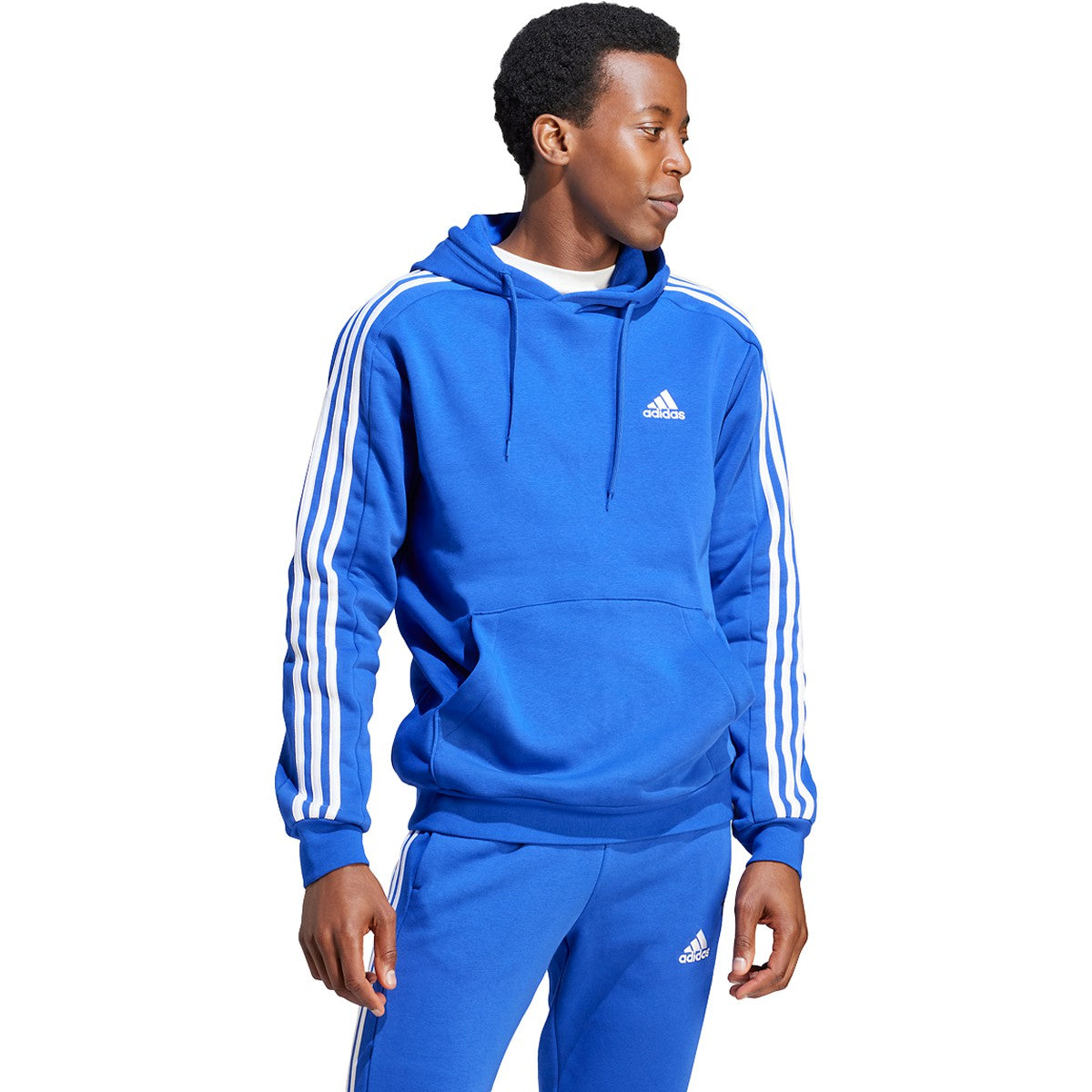 adidas Men's Essentials Fleece 3-Stripes Hoodie