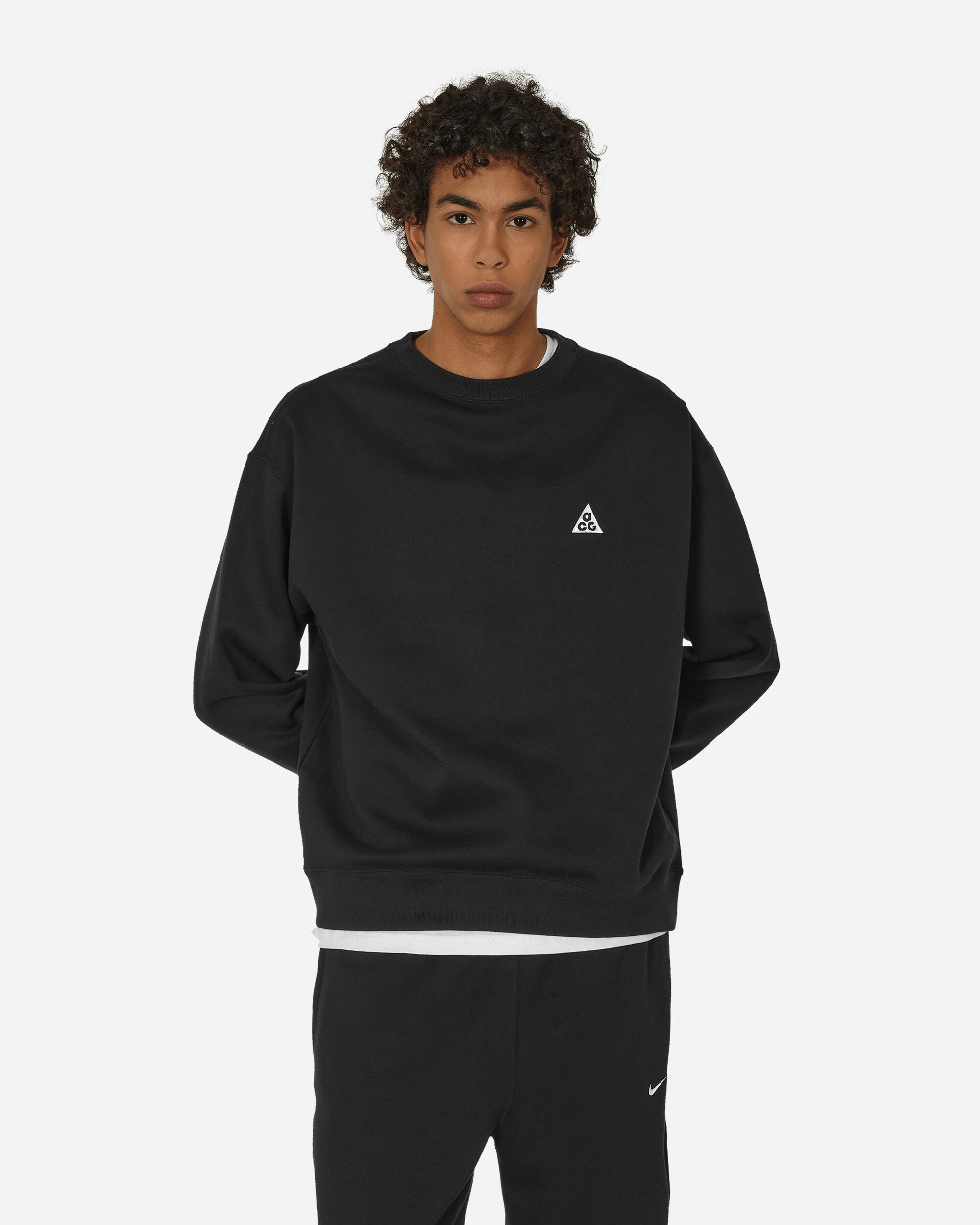 ACG Therma-FIT Fleece Crewneck Sweatshirt Black