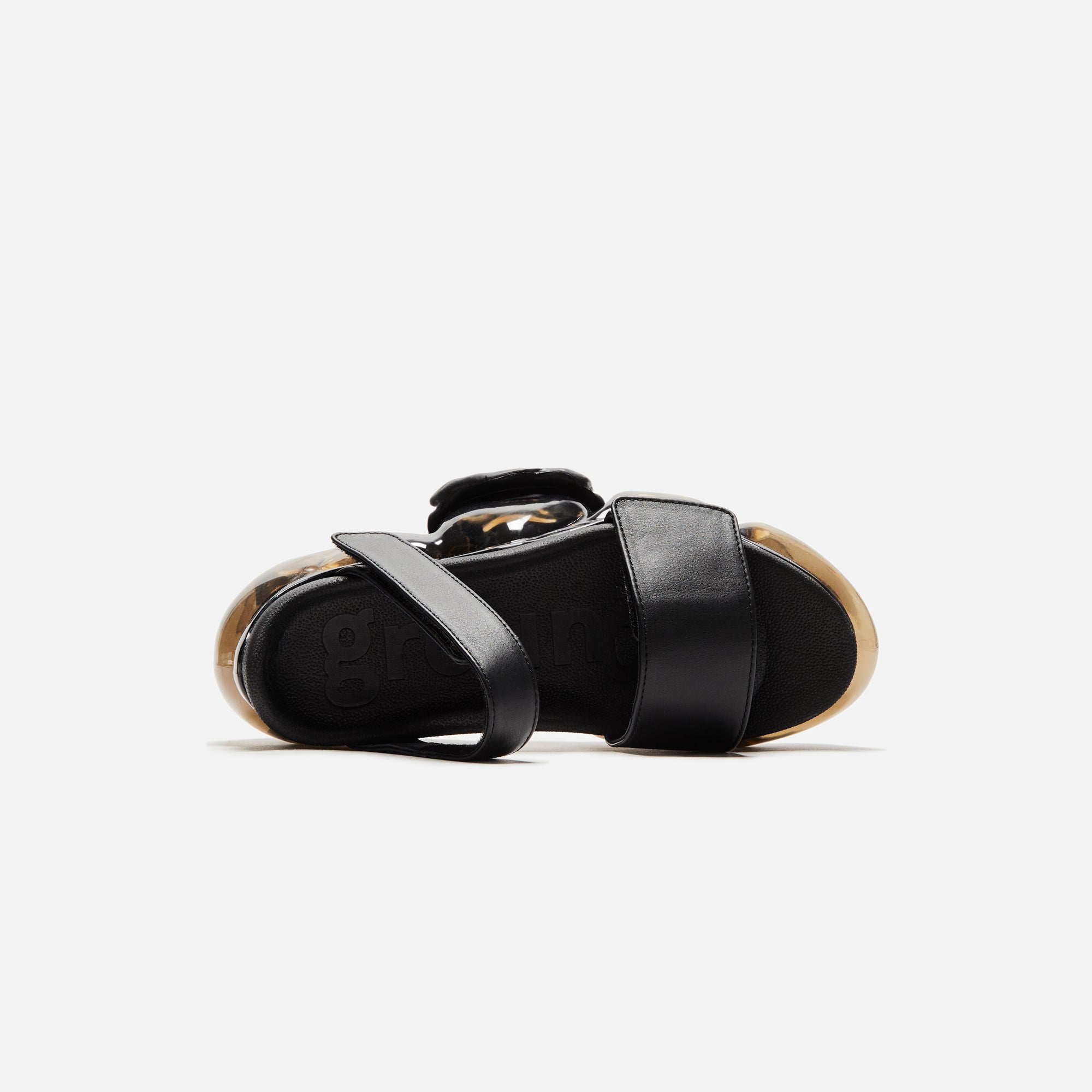 Grounds Moopie Leather Sandal - Black