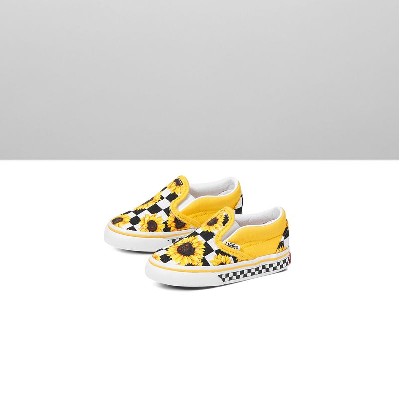 Customs Toddler Sunflowers Slip-On