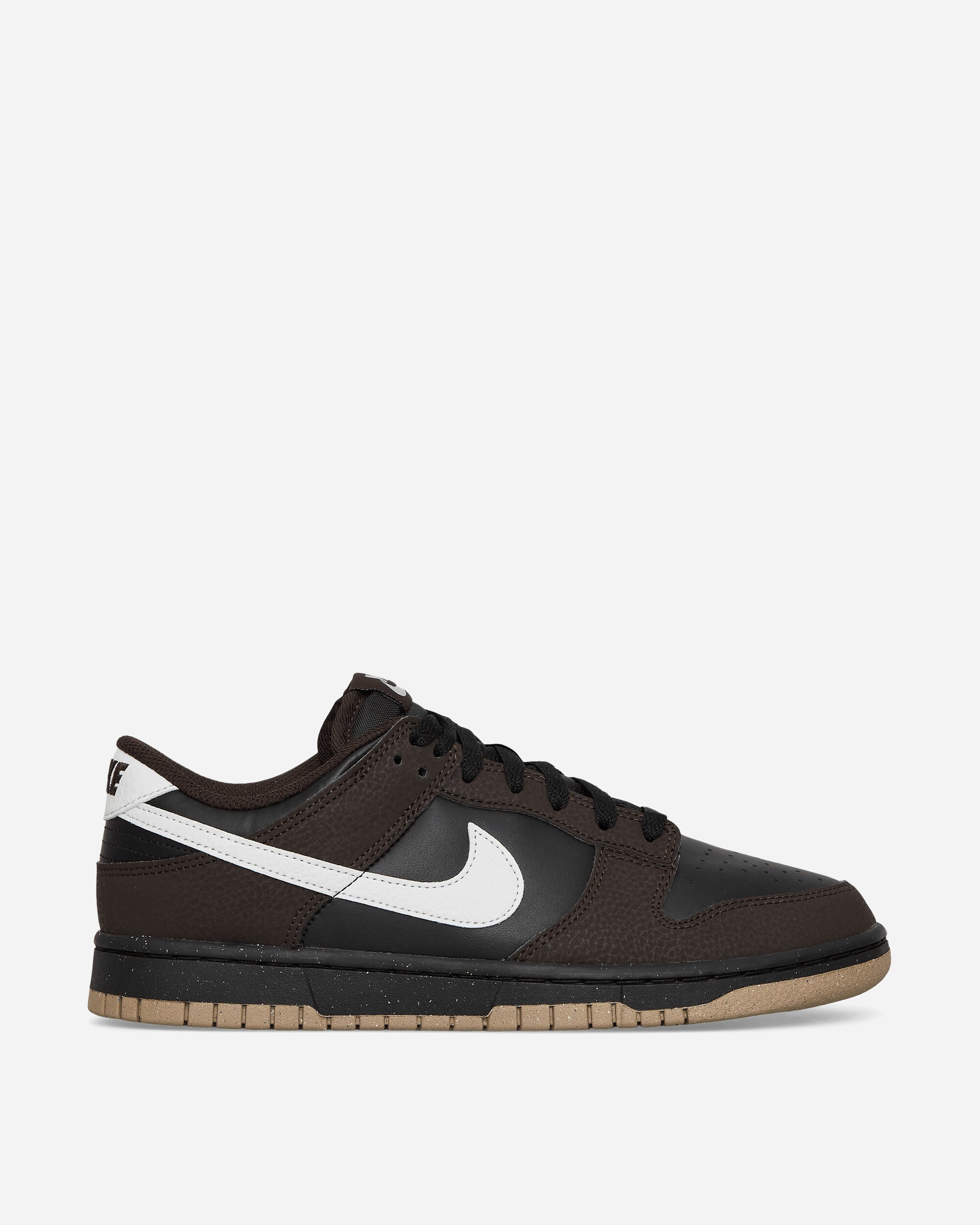 WMNS Dunk Low Next Nature Sneakers Black / Velvet Brown