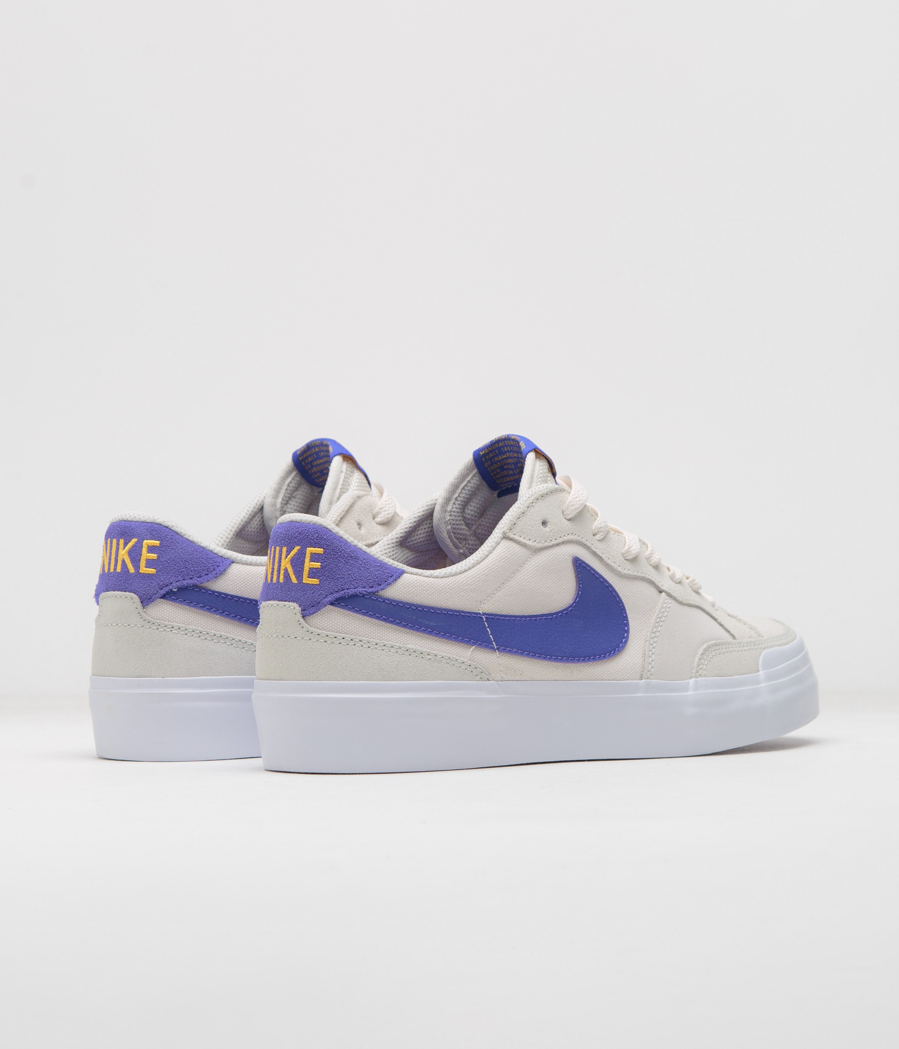 Nike SB Pogo Plus Shoes - Phantom / Persian Violet - Light Bone