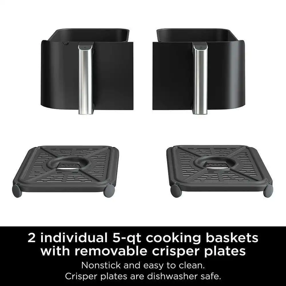 Clearance Sale - Air Fryer with 2 Independent Frying Baskets