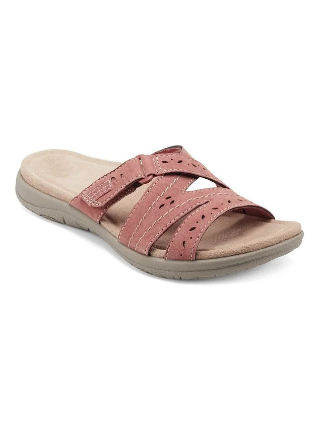 Leather Soft Footbed Orthopedic Arch-Support Slippers