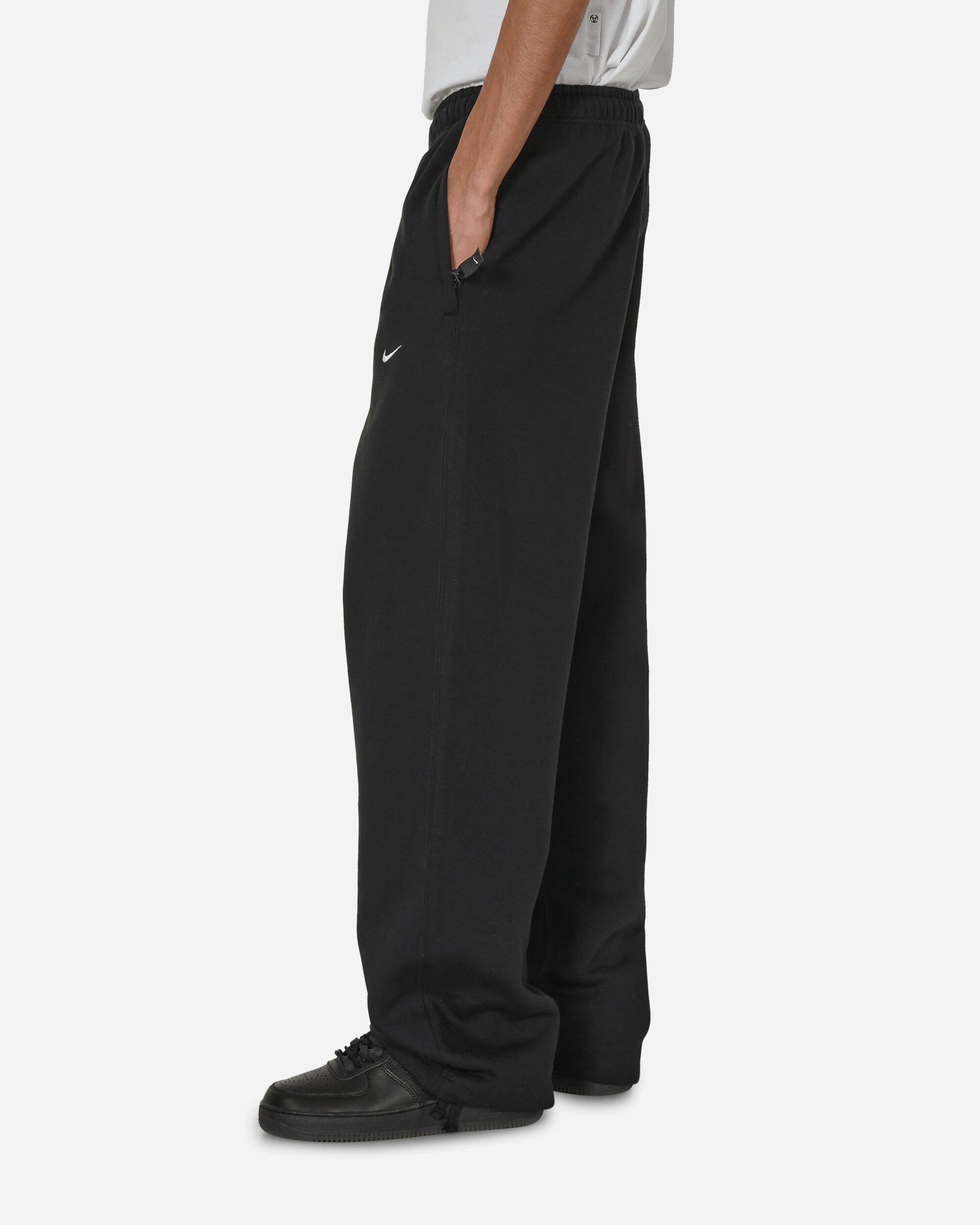 Solo Swoosh Fleece Sweatpants Black