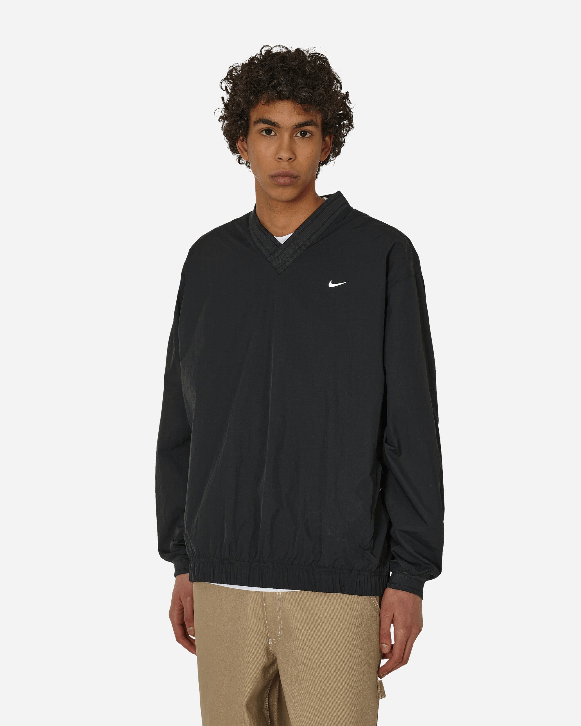 Solo Swoosh Windshirt Black