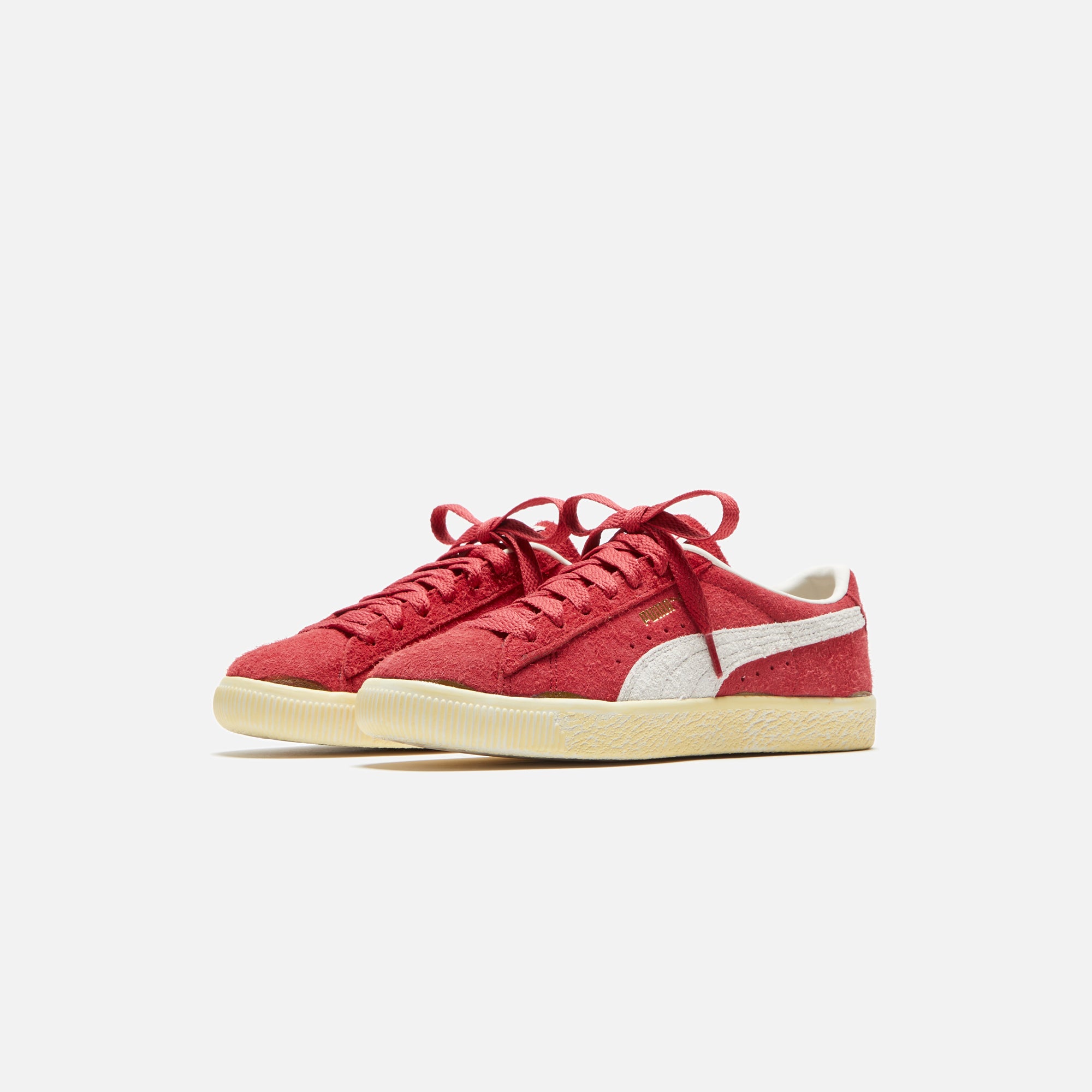 Puma Suede VTG Neverworn III - Warm White / Club Red