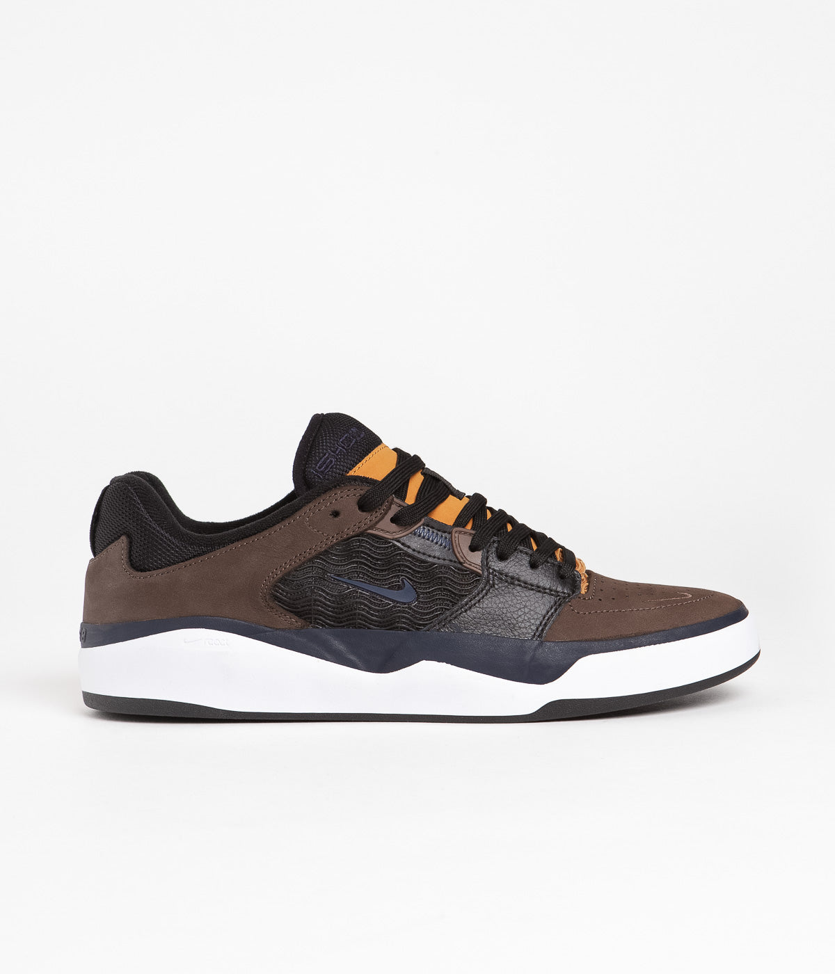 Nike SB Ishod Premium Shoes - Baroque Brown / Obsidian - Black