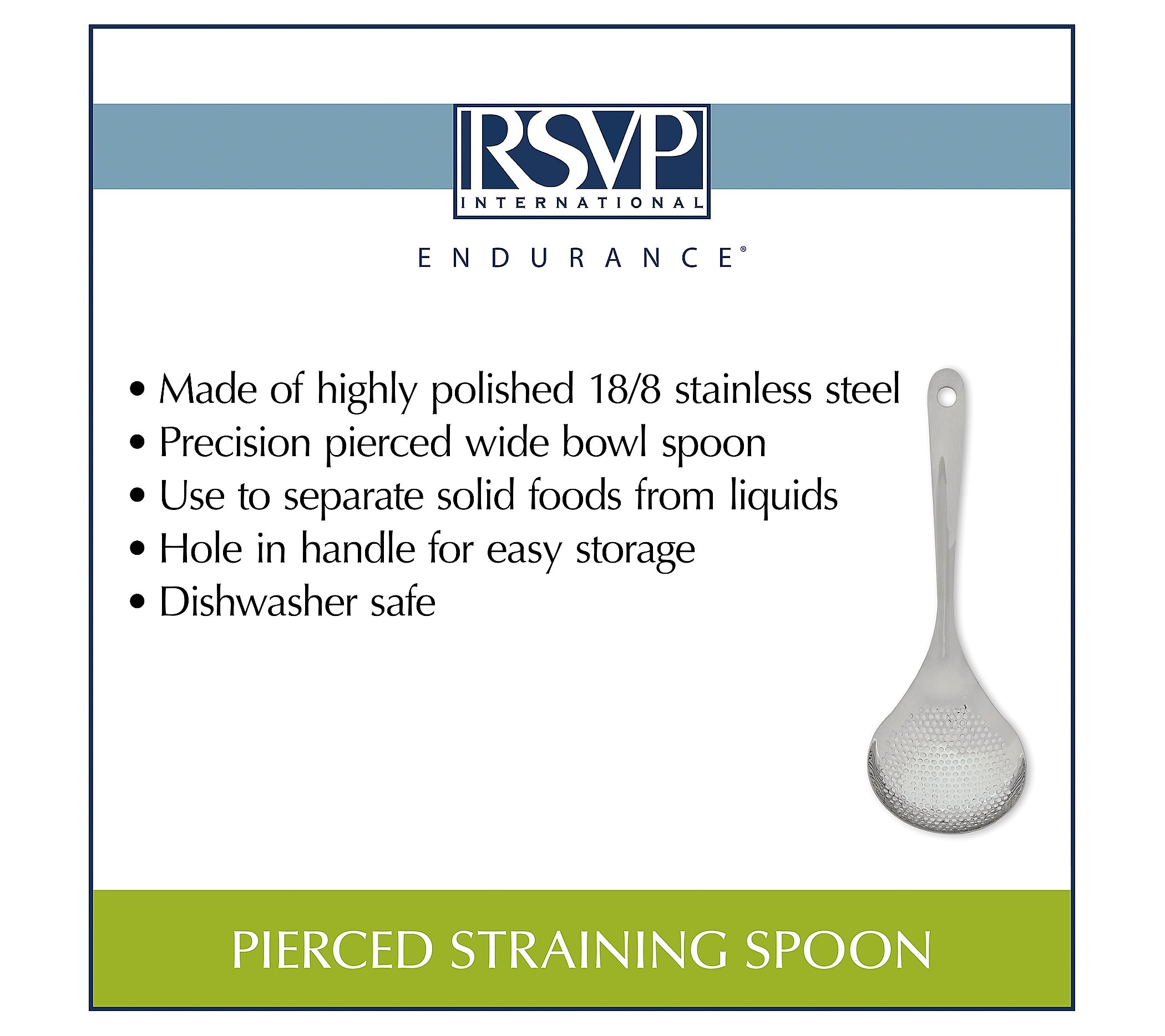 RSVP Endurance Pierced Straining Spoon