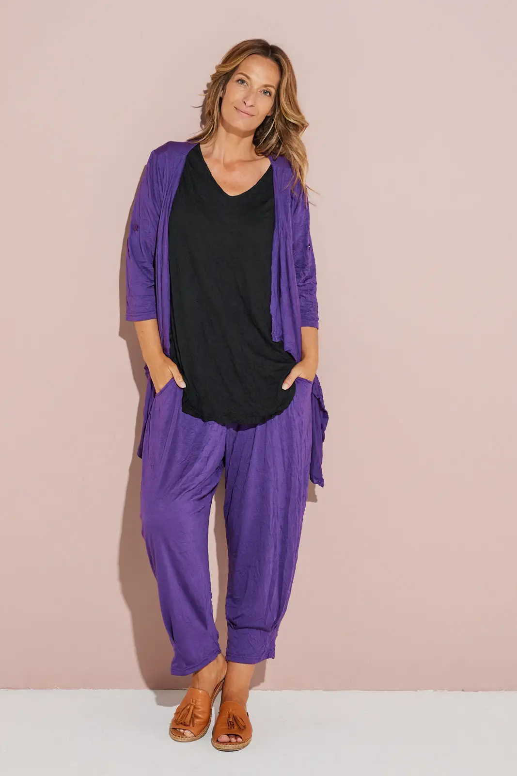 Alisha Pants - Amethyst