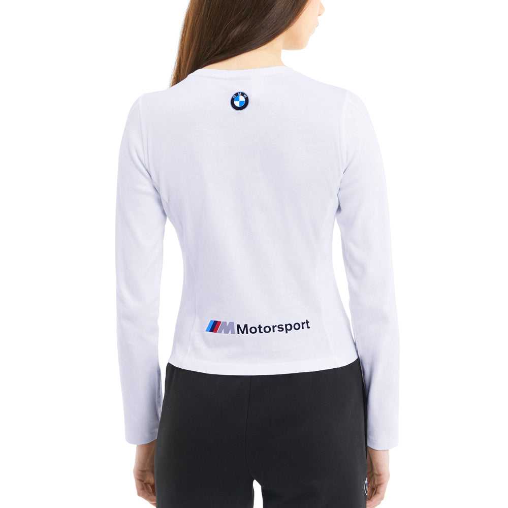 BMW MMS Street Logo Crew Neck Long Sleeve T-Shirt