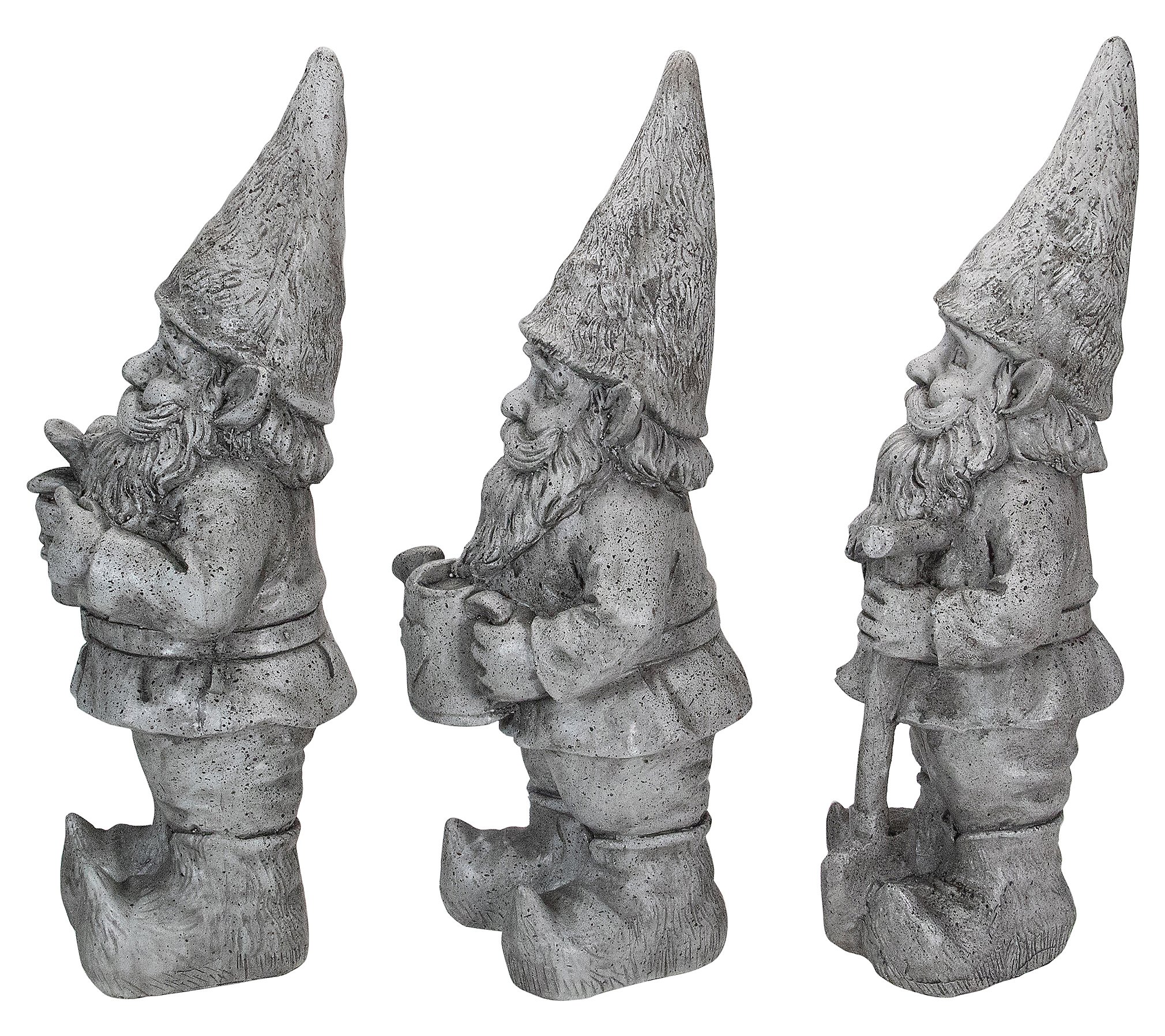 Northlight S 3 Gardening Garden Gnomes Outdoor Statues