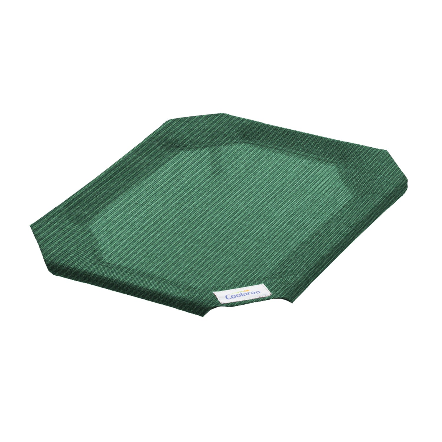 The Original Coolaroo Elevated Pet Dog Bed Replacement Cover， Small， Brunswick Green