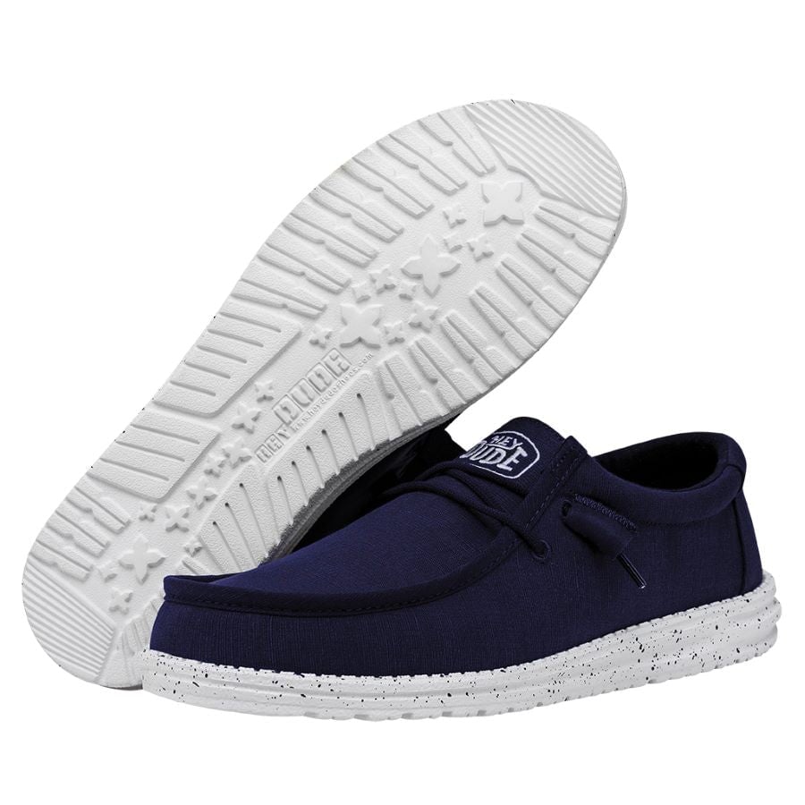 Wally Slub Canvas - Navy