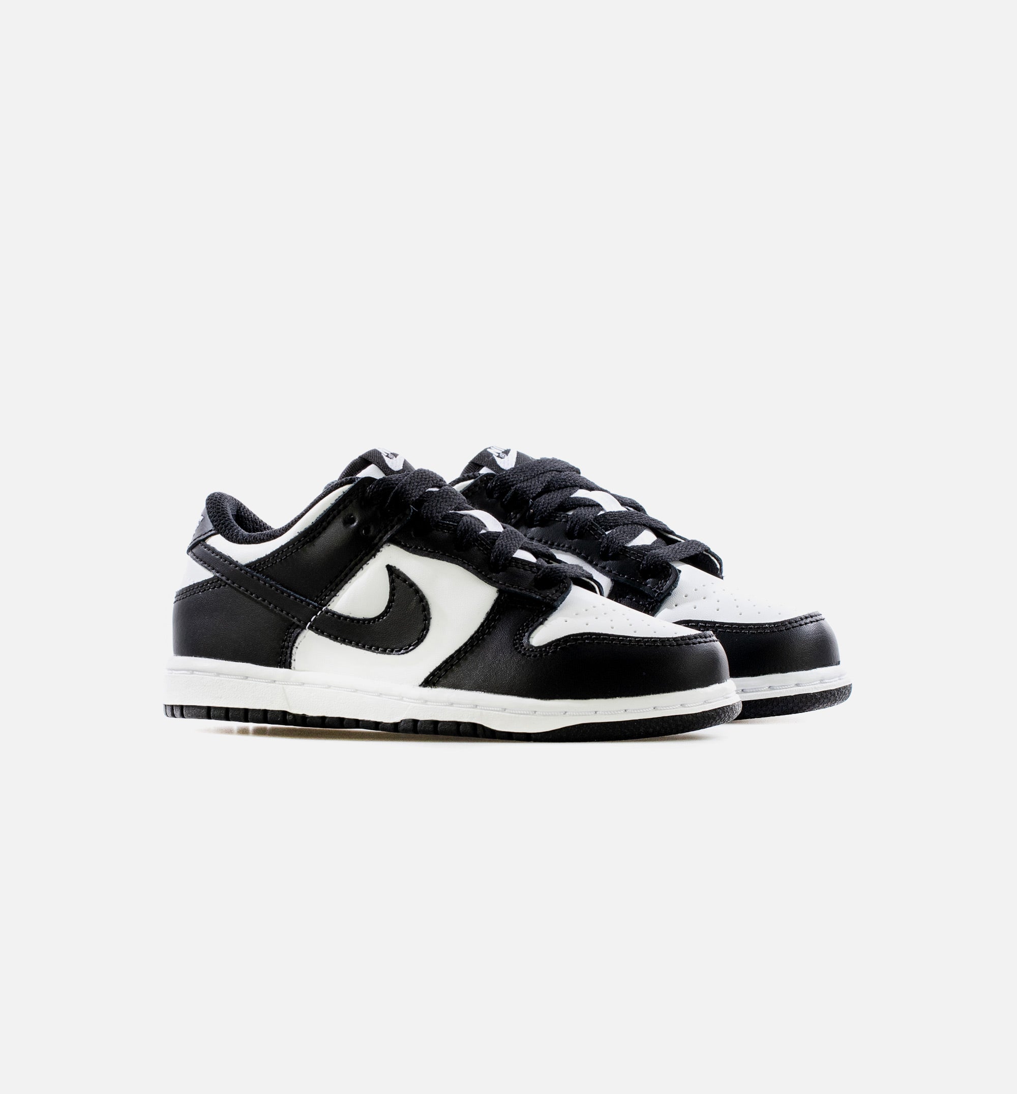 Dunk Low Preschool Lifestyle Shoe - Black/White