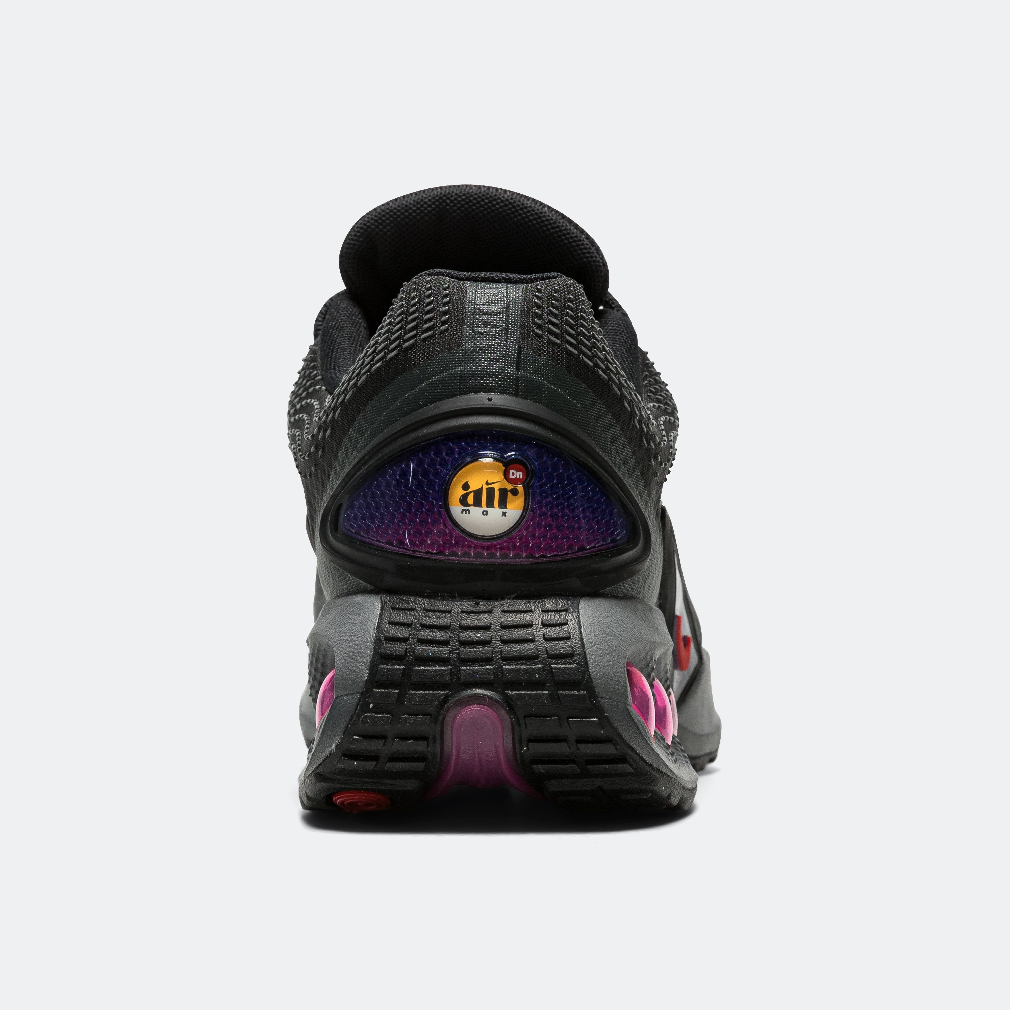 Womens Air Max DN - Black/Lt Crimson-Dk Smoke Grey