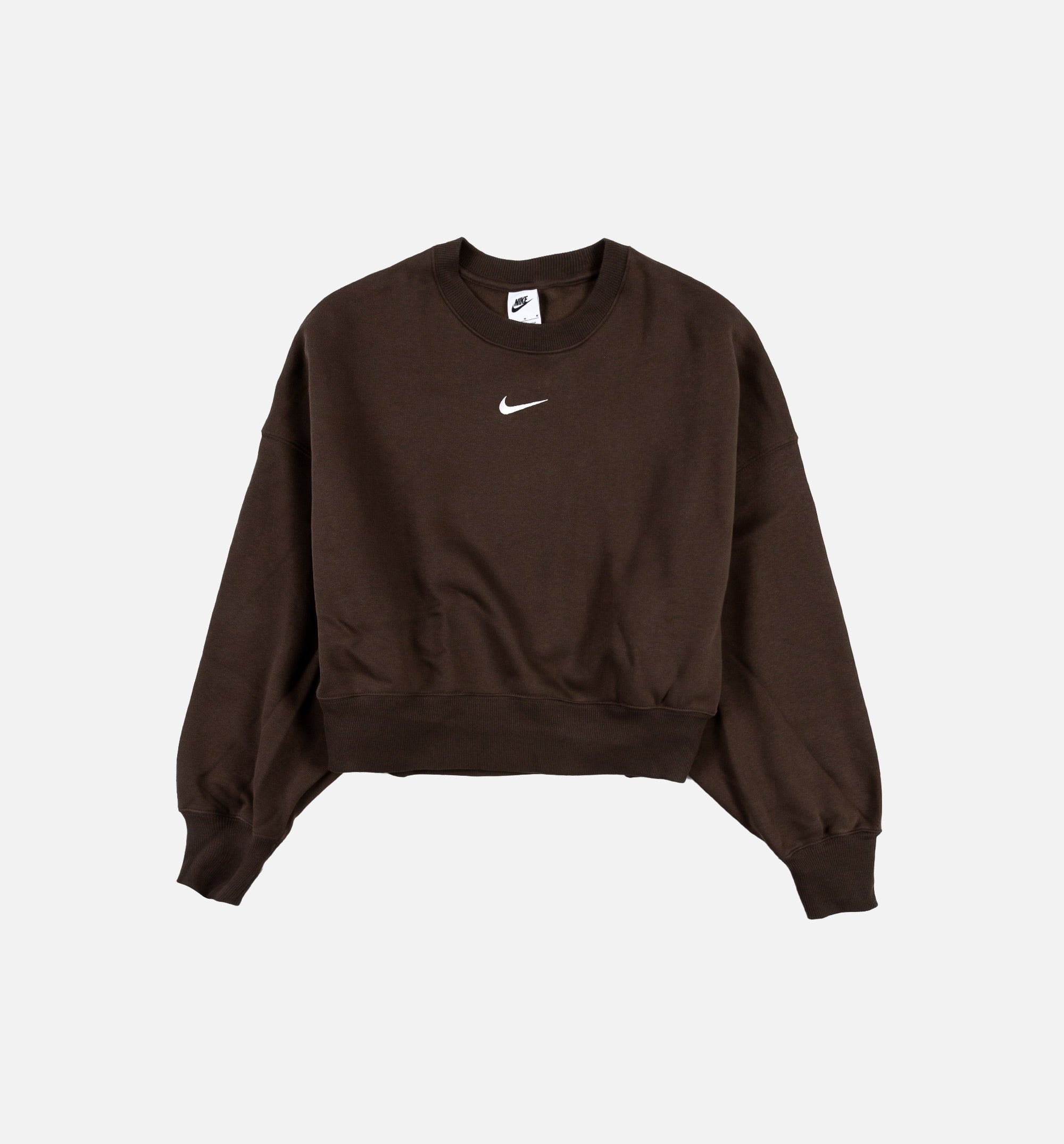 NSW Phoenix Oversized Fleece Womens Crewneck - Brown