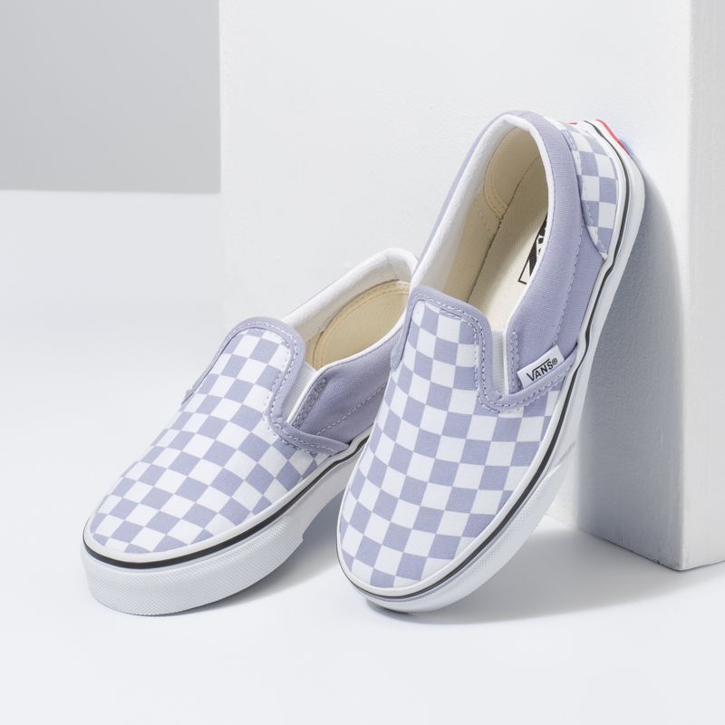 Kids Checkerboard Classic Slip-On