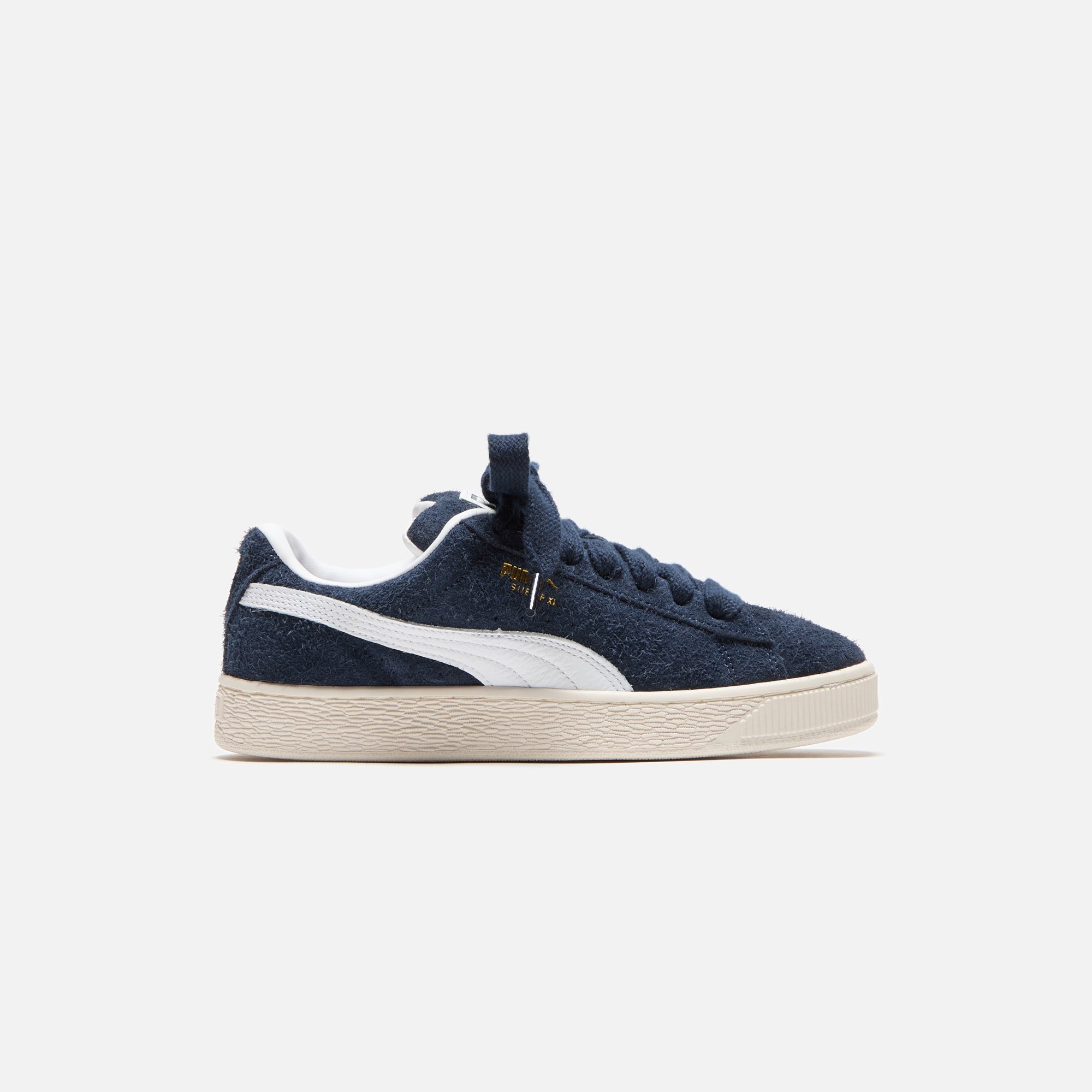 Puma Suede XL Hairy Club - Navy / Frosted Ivory