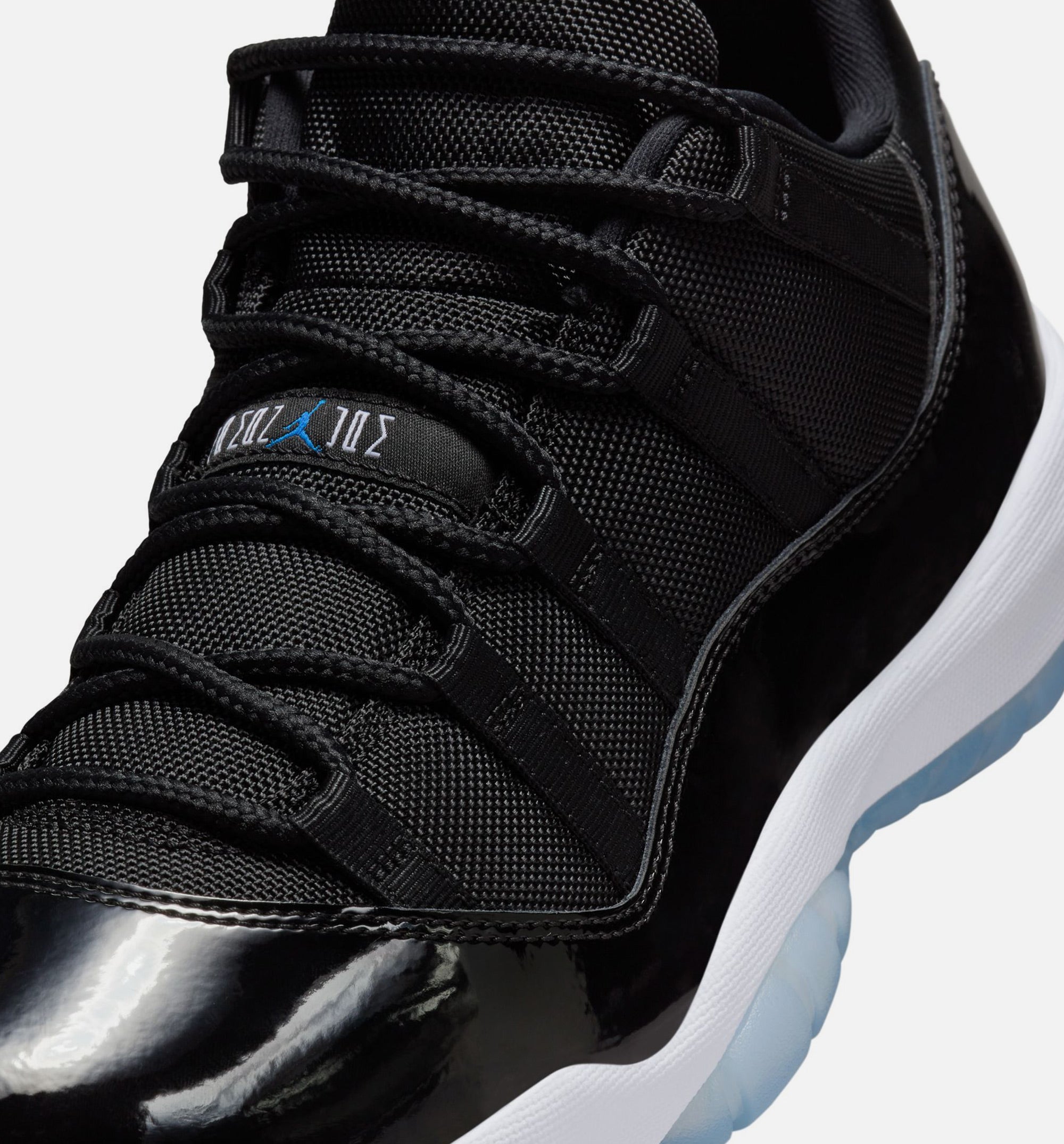 Air Jordan 11 Retro Low Black and Varsity Royal Mens Lifestyle Shoe - Black/Varsity Royal/White