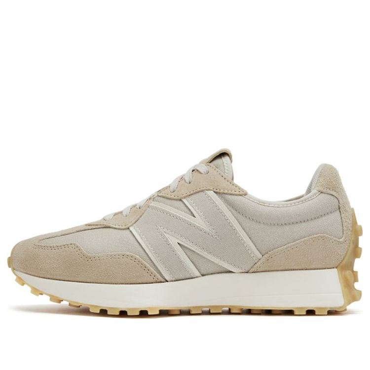 New Balance 327 Series Low-Top Creamy 'Gray Light Cream' MS327UP