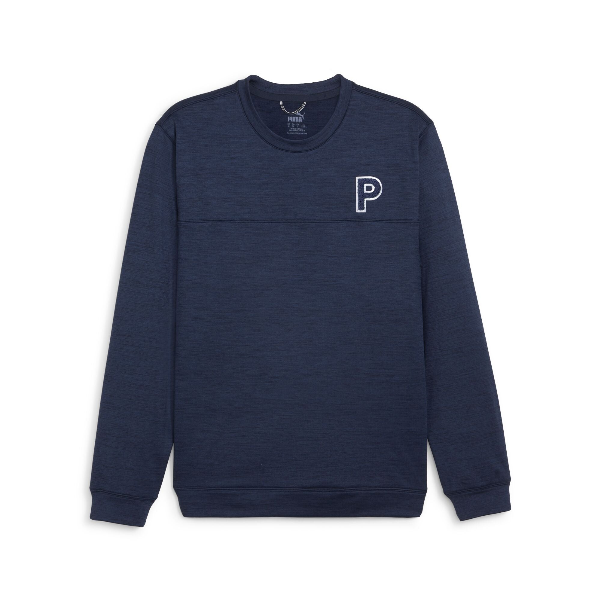 CLOUDSPUN Patch Crewneck Golf Sweater