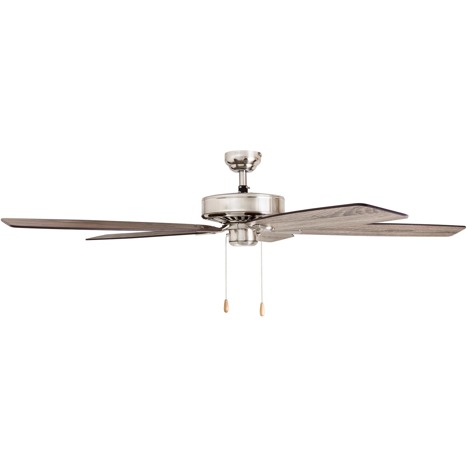 Prominence Home Cardale 60 In. Brushed Nickel Indoor Ceiling Fan