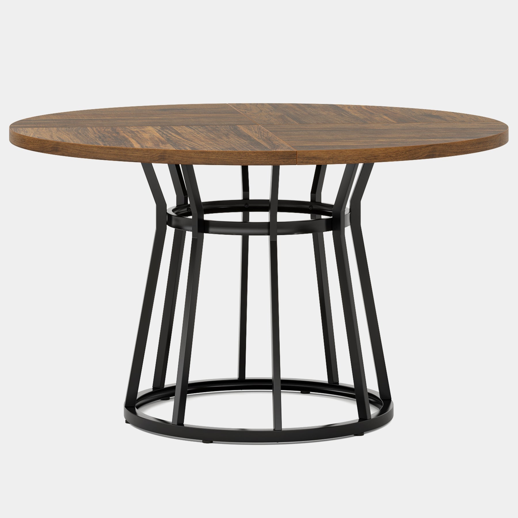 Round Dining Table for 4 People, 47.2