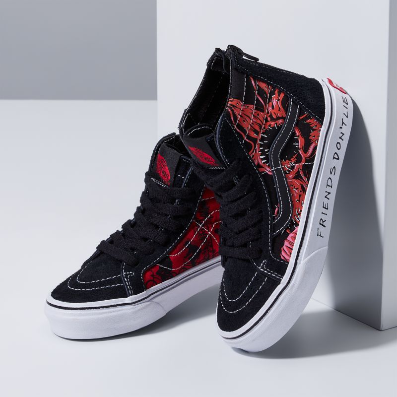 Vans X Stranger Things Kids Sk8-Hi Zip