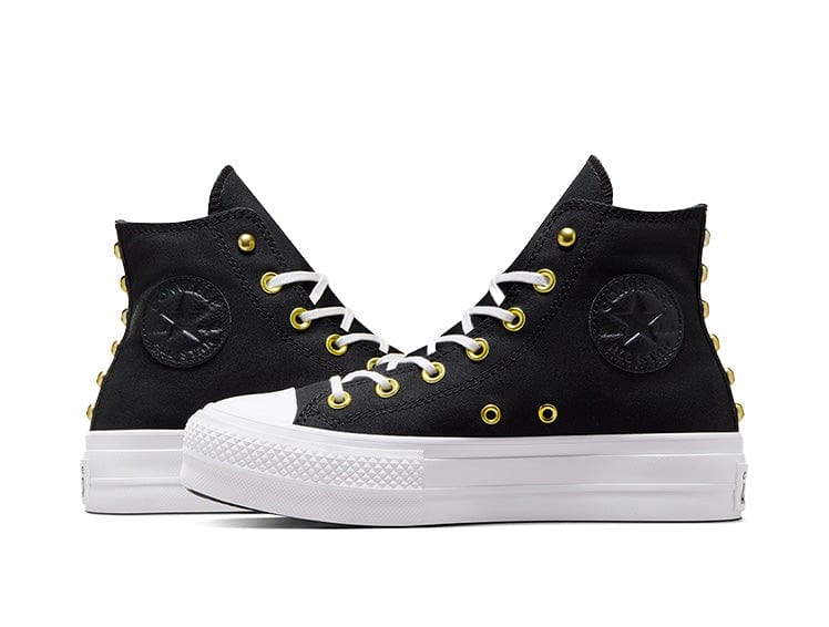 Converse Chuck Taylor Lift Studded Womens Negro