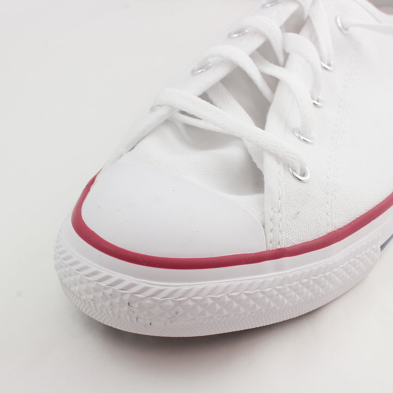 Womens Converse All Star Dainty White Red Blue