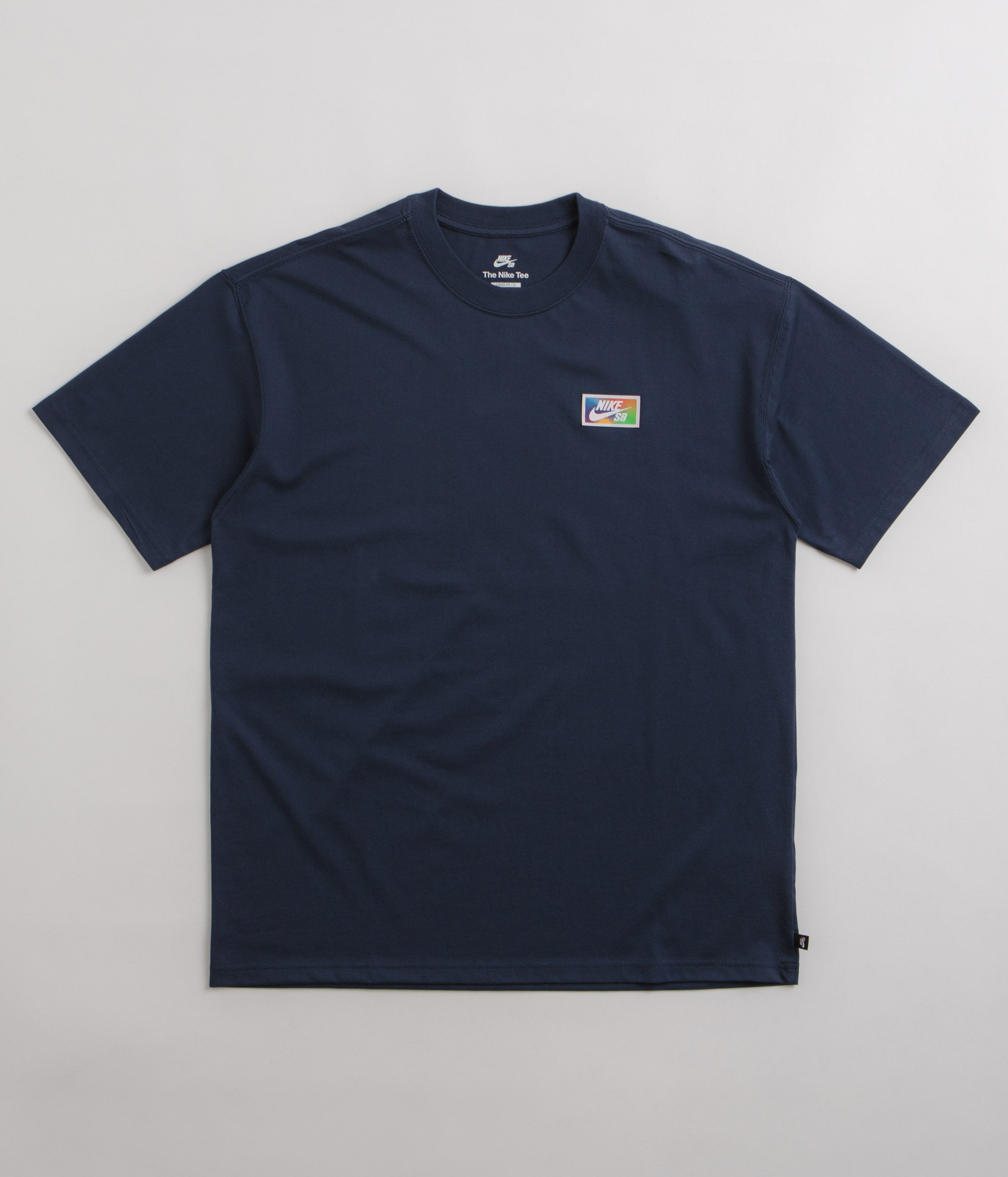 Nike SB Thumbprint T-Shirt - Midnight Navy