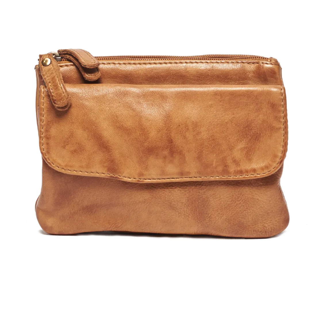 Margaret Leather Bag - Tan