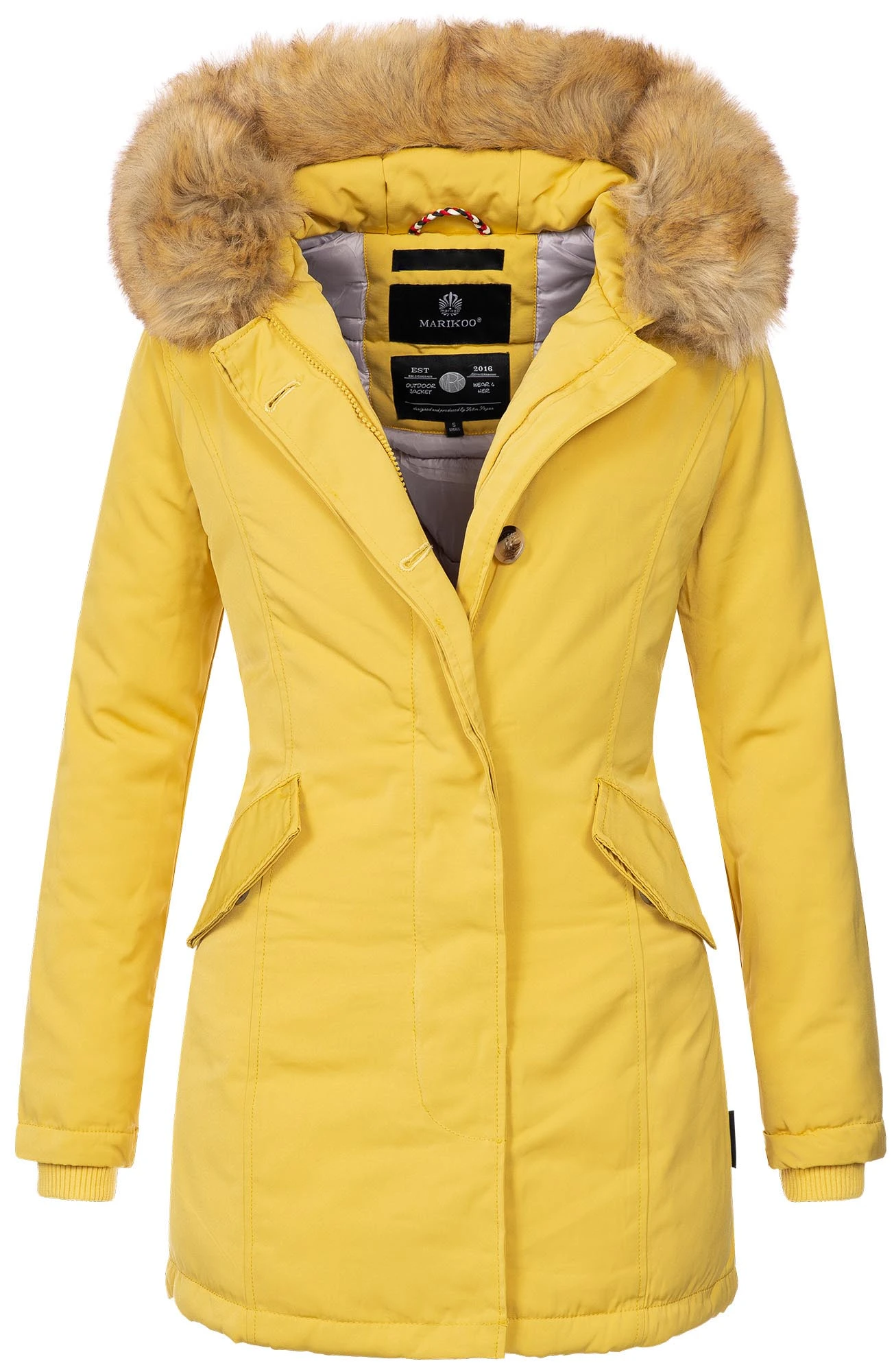 Ladies winter jacket coat coat winter jacket warm lining