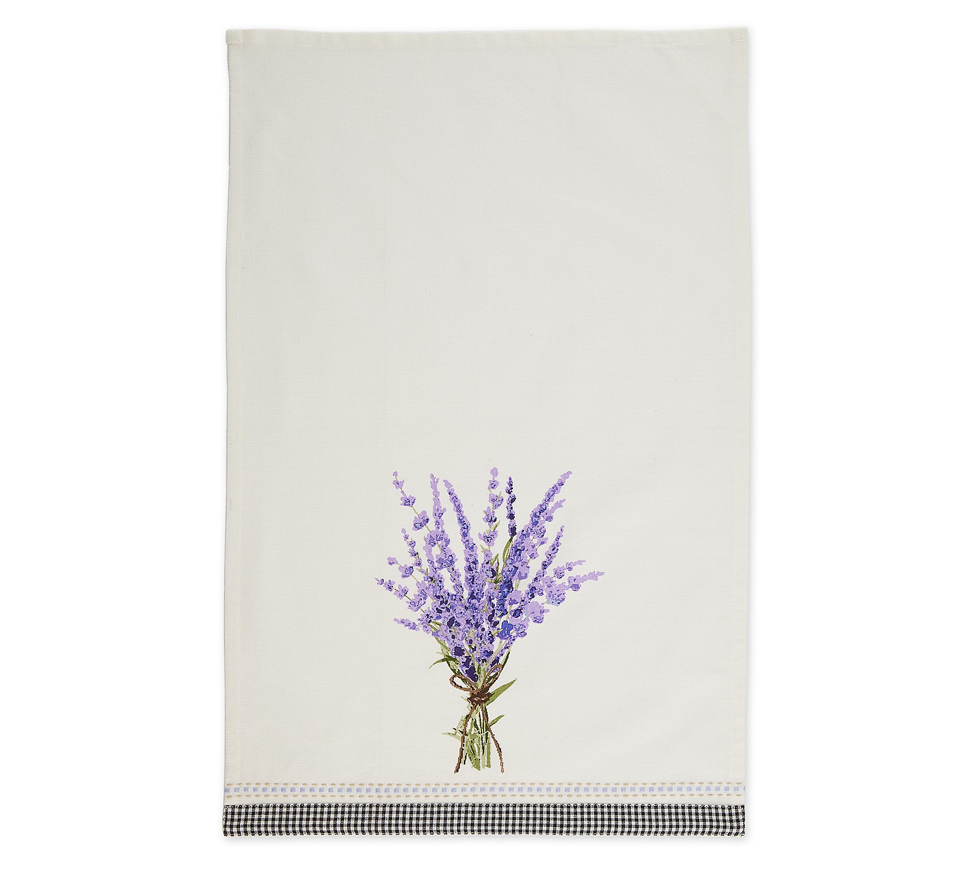 Design Imports Lavender Bouquet Set of 3 Kitche n Towels
