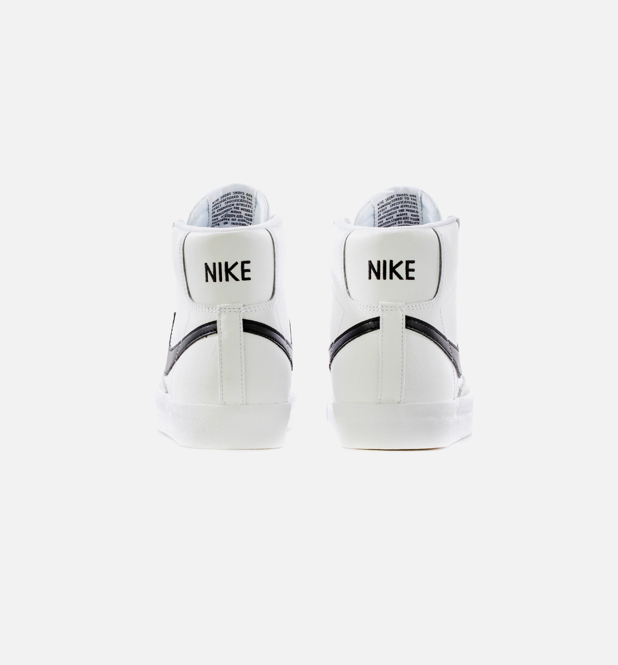 Blazer Mid 77 Grade School Lifestyle Shoe - White/Black