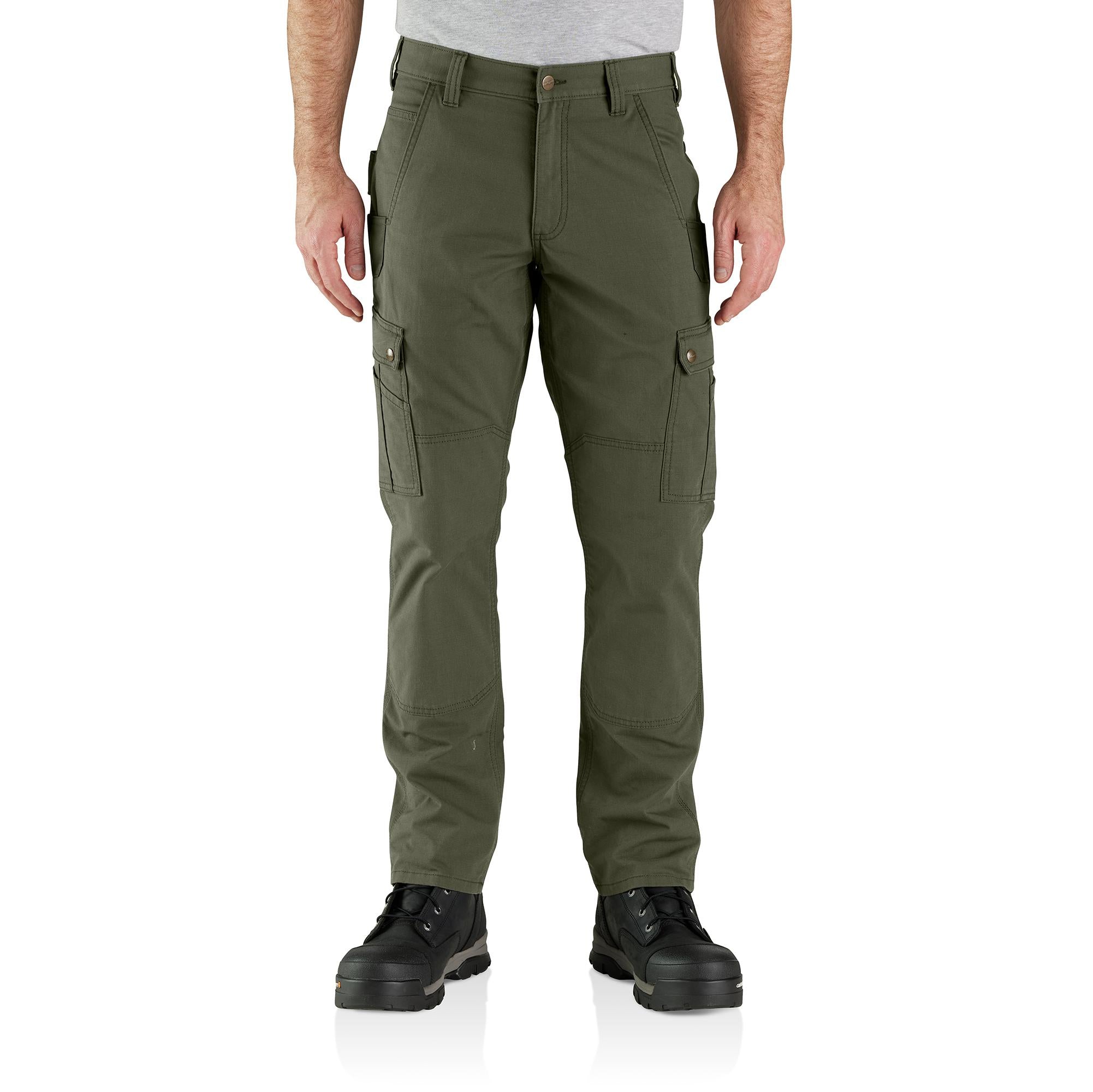 Carhartt Men's Rugged Flex® Ripstop Cargo Work Pant_Basil